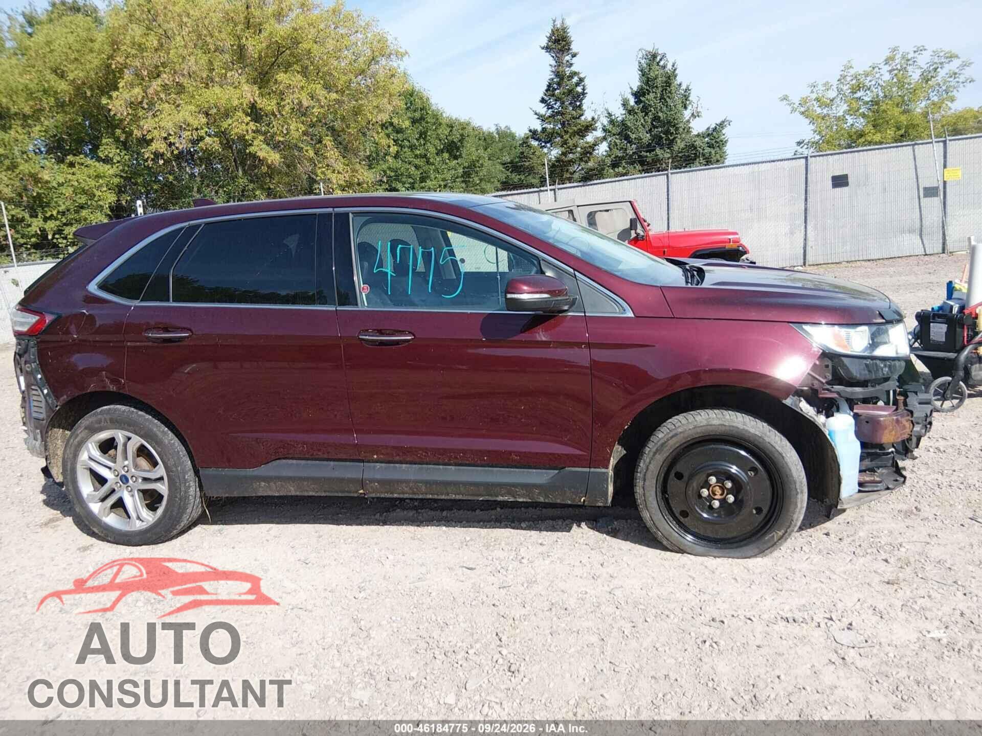 FORD EDGE 2017 - 2FMPK4K81HBB85507