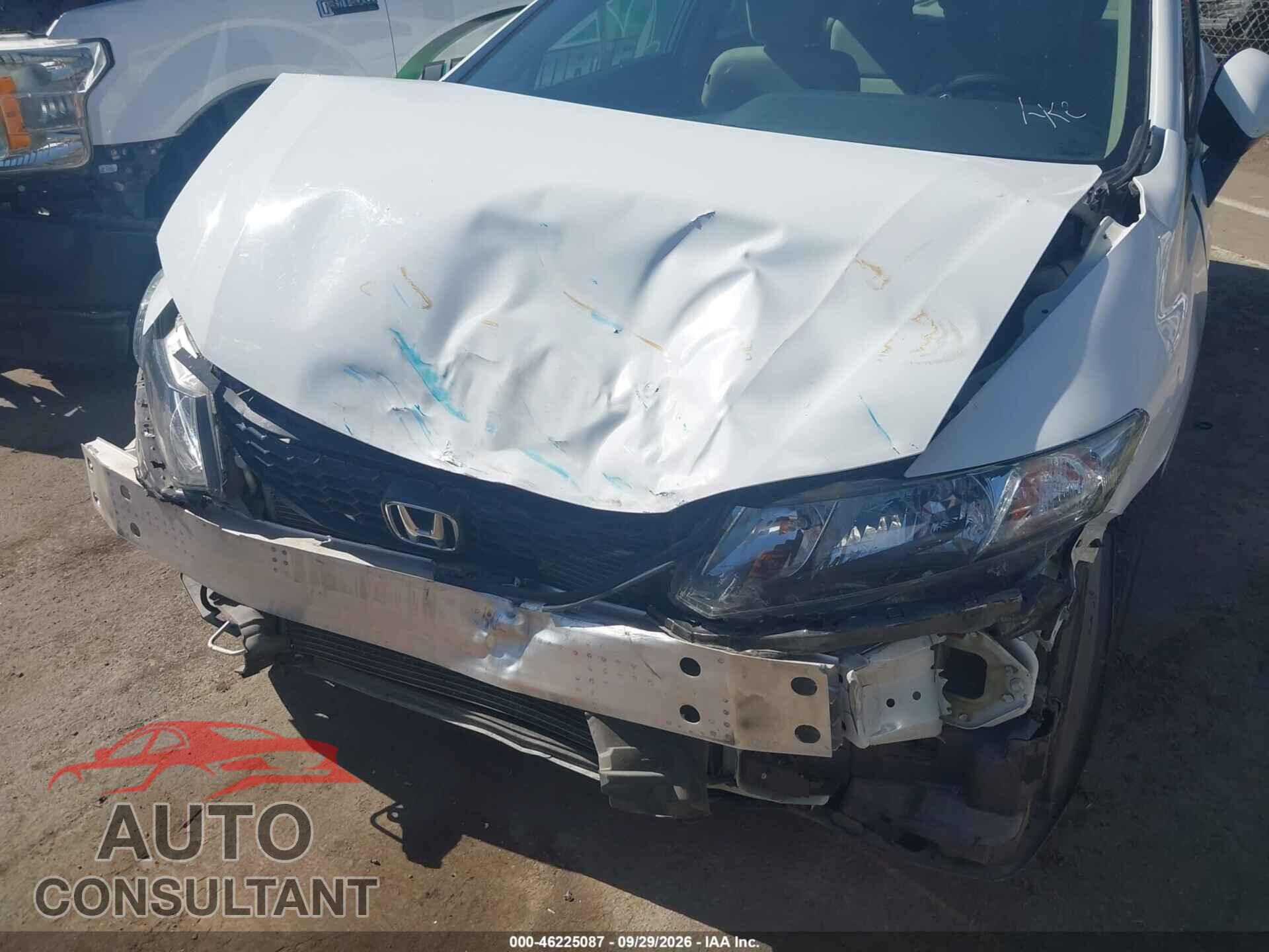 HONDA CIVIC 2013 - 2HGFB2F51DH515840