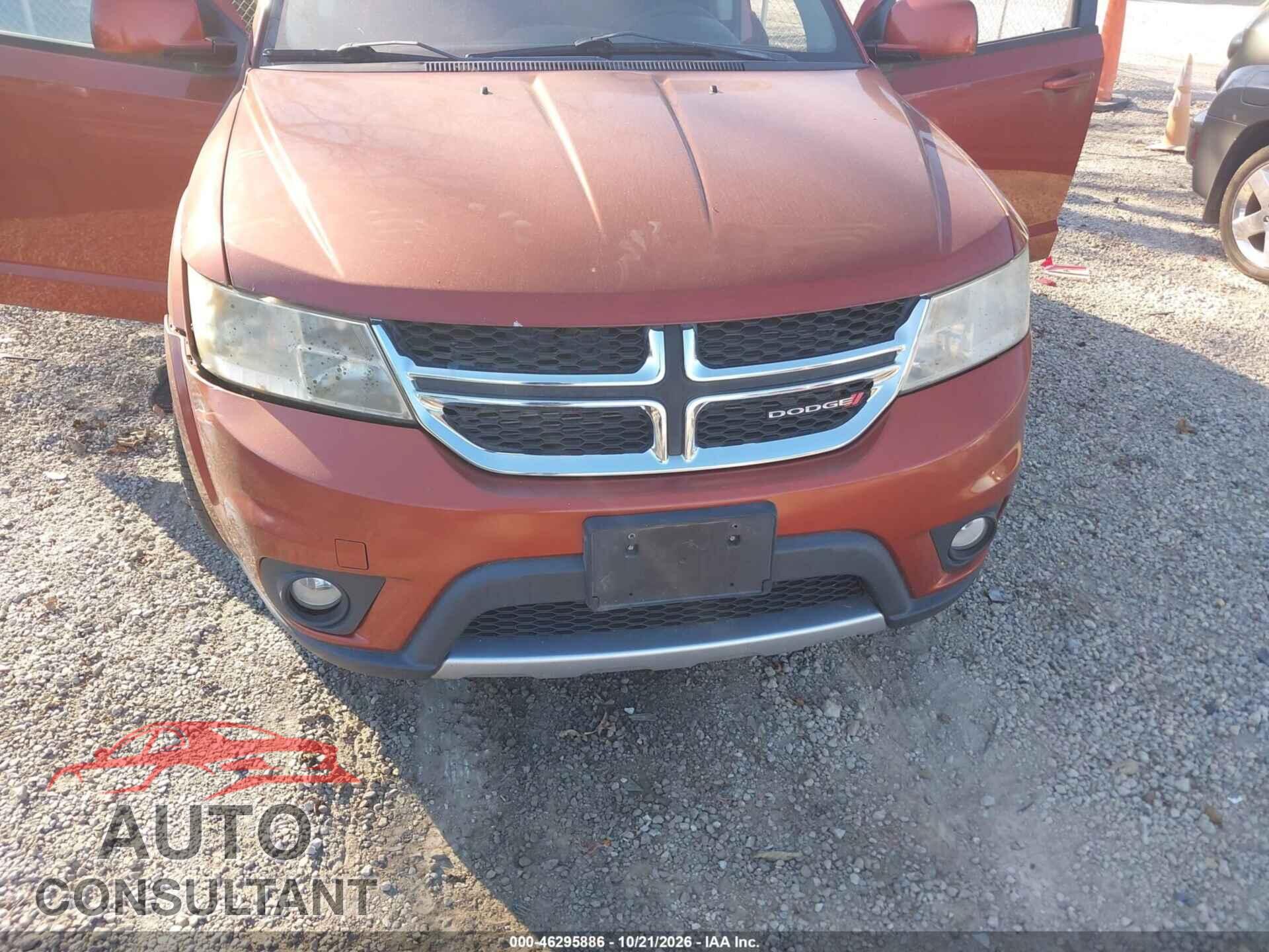 DODGE JOURNEY 2012 - 3C4PDDBG7CT323781
