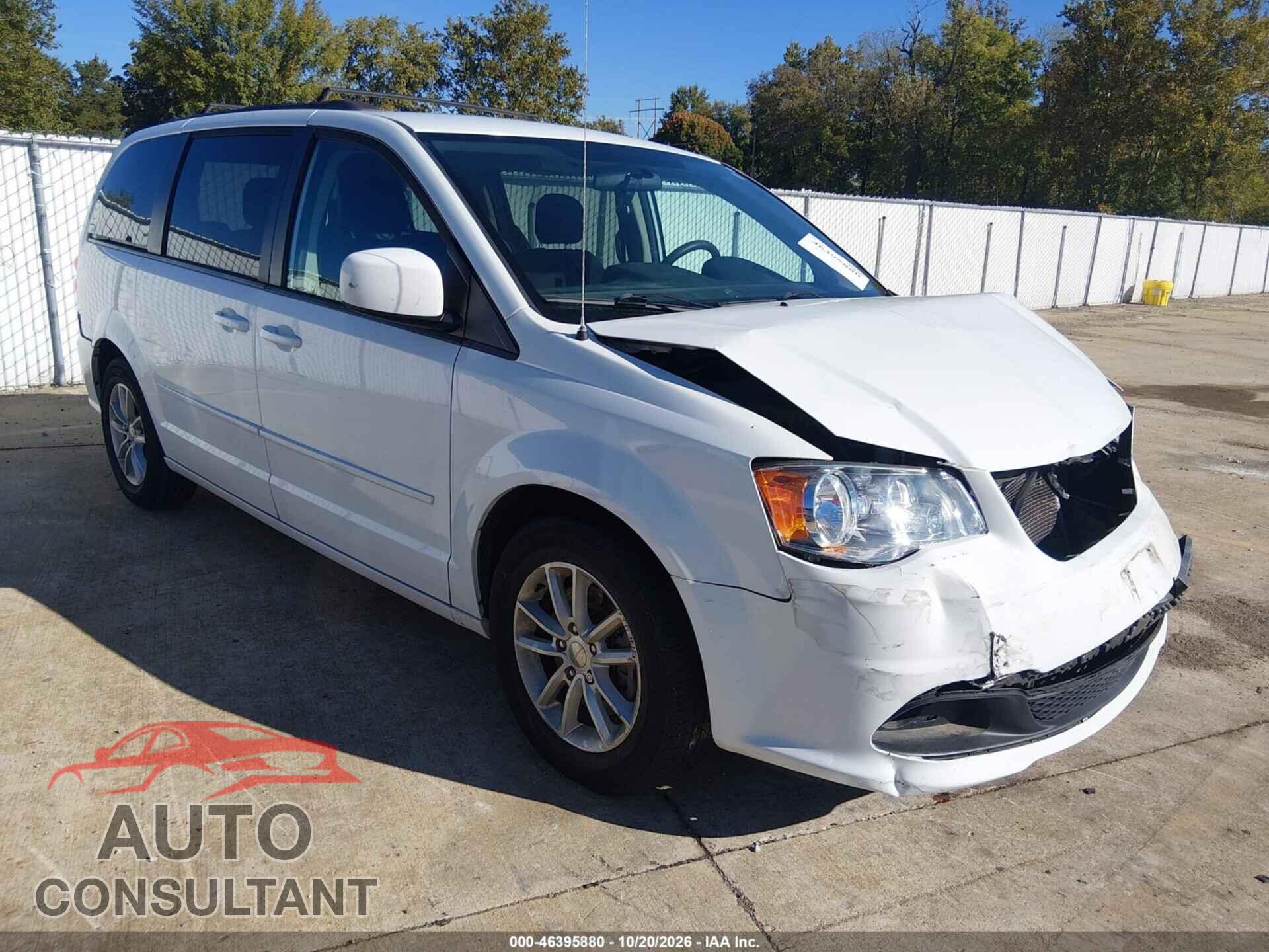 DODGE GRAND CARAVAN 2016 - 2C4RDGCG4GR340121