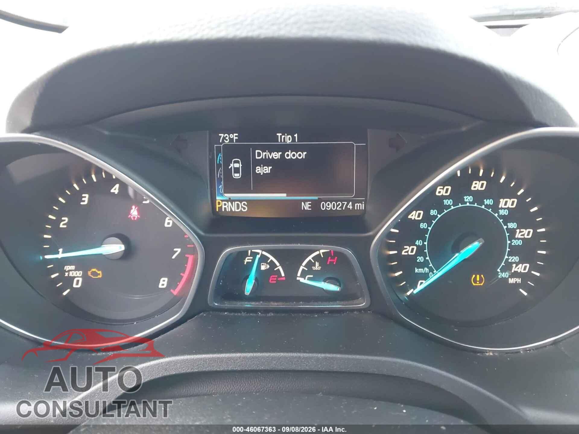 FORD ESCAPE 2014 - 1FMCU0JX4EUB76106