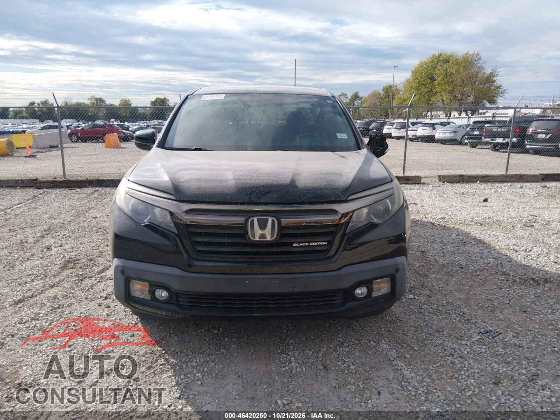 HONDA RIDGELINE 2017 - 5FPYK3F84HB015066