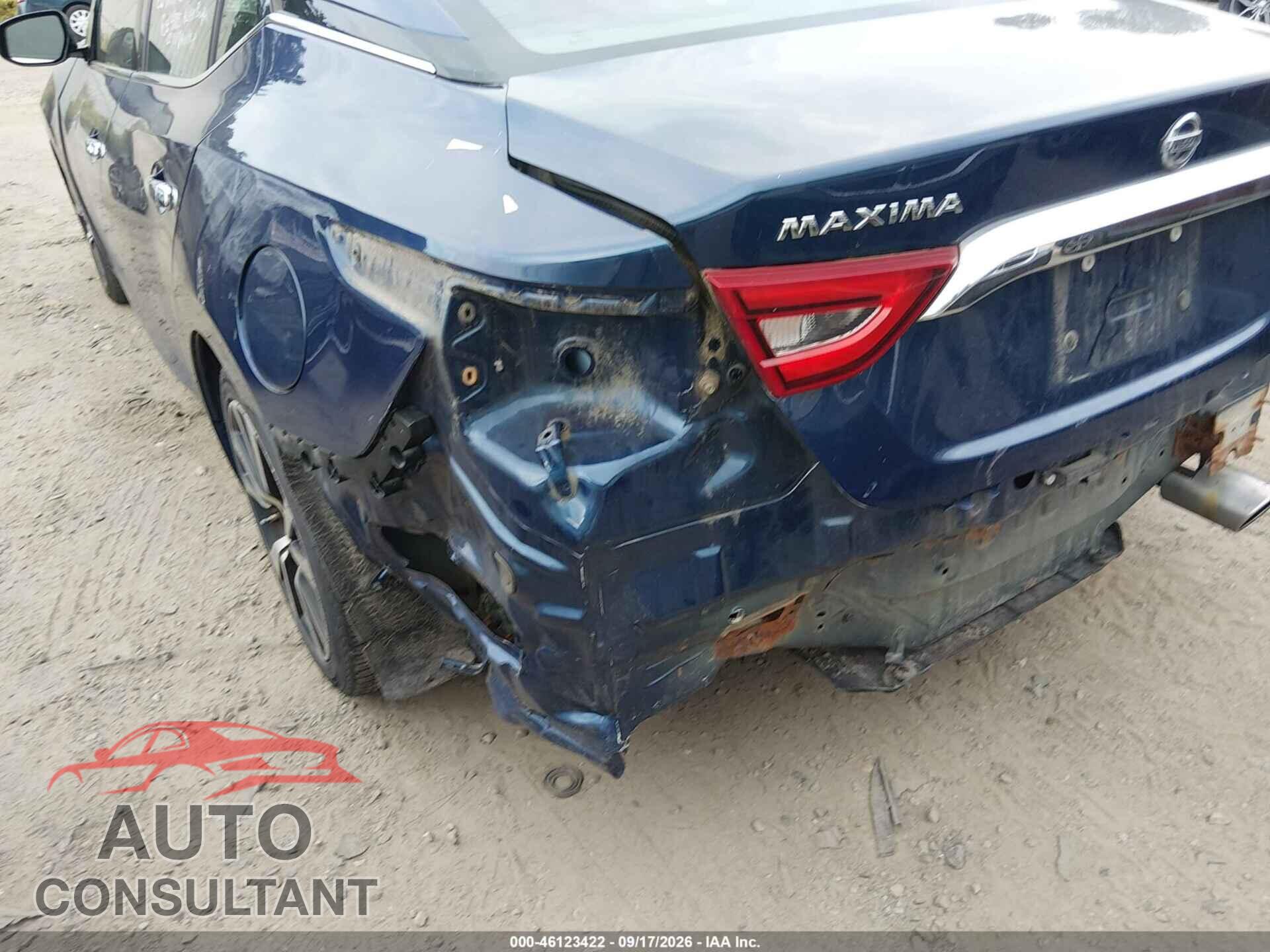 NISSAN MAXIMA 2018 - 1N4AA6AP1JC388930
