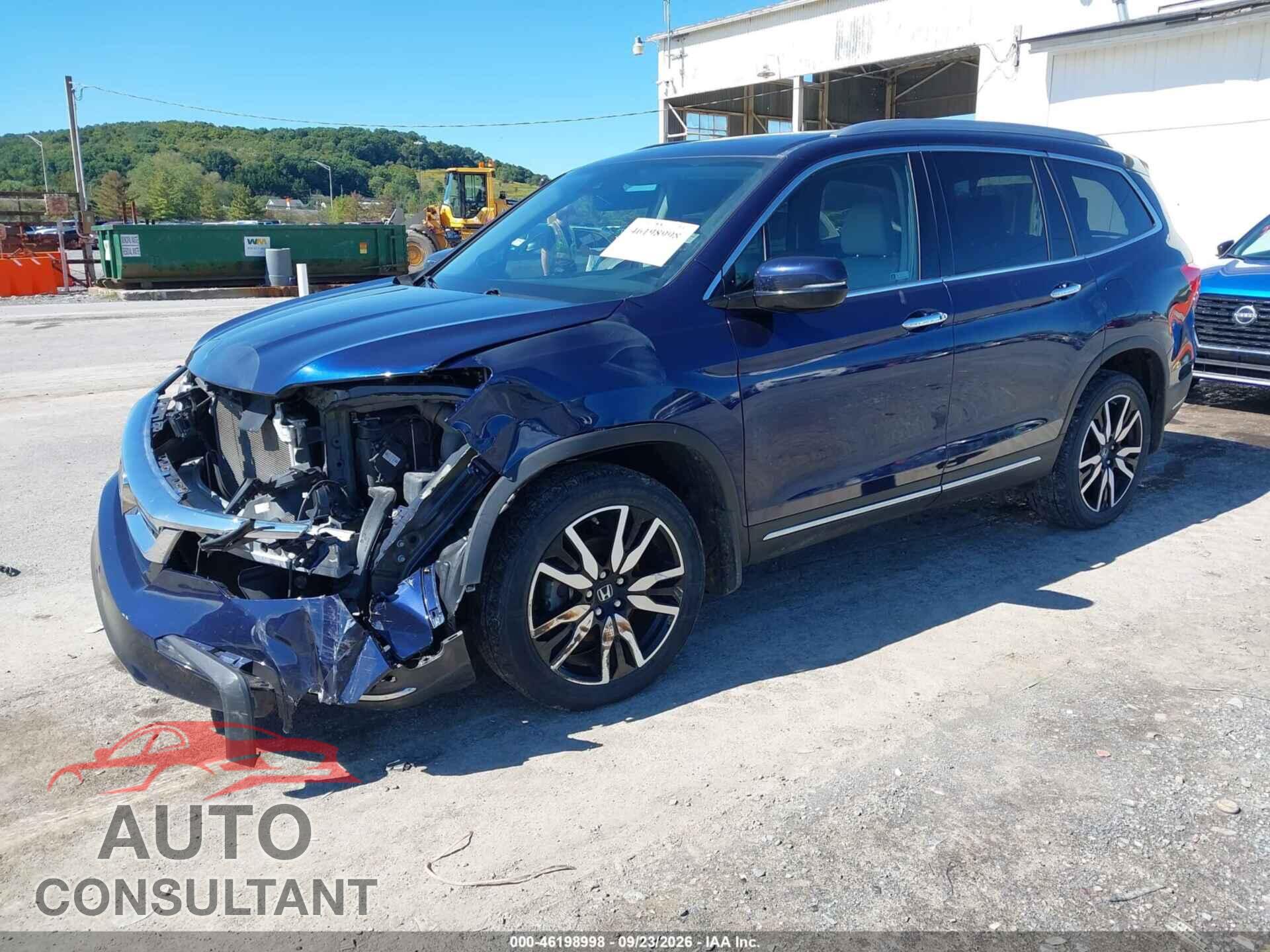 HONDA PILOT 2022 - 5FNYF6H05NB004269