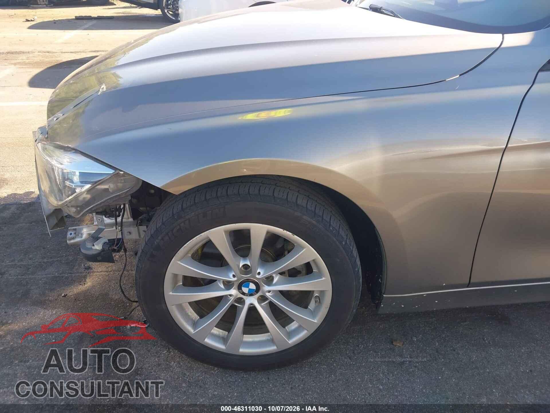 BMW 320I 2016 - WBA8E1G51GNU11476
