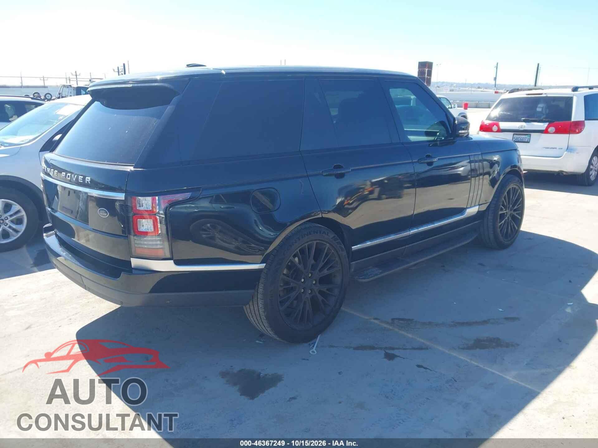 LAND ROVER RANGE ROVER 2015 - SALGS2TF9FA206210