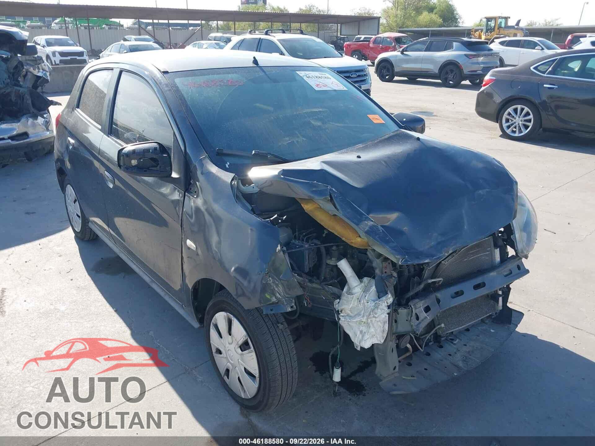 MITSUBISHI MIRAGE 2014 - ML32A3HJ5EH009387