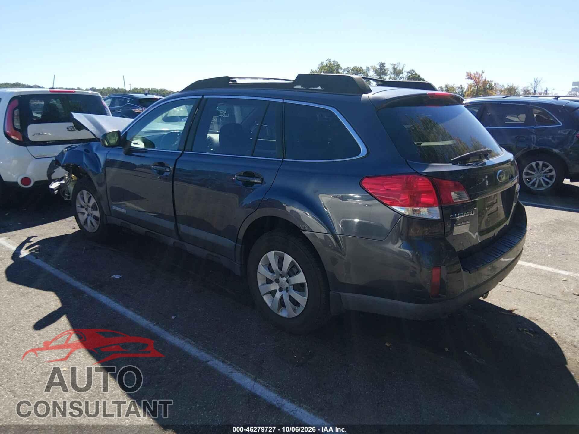 SUBARU OUTBACK 2011 - 4S4BRBCC3B3331460