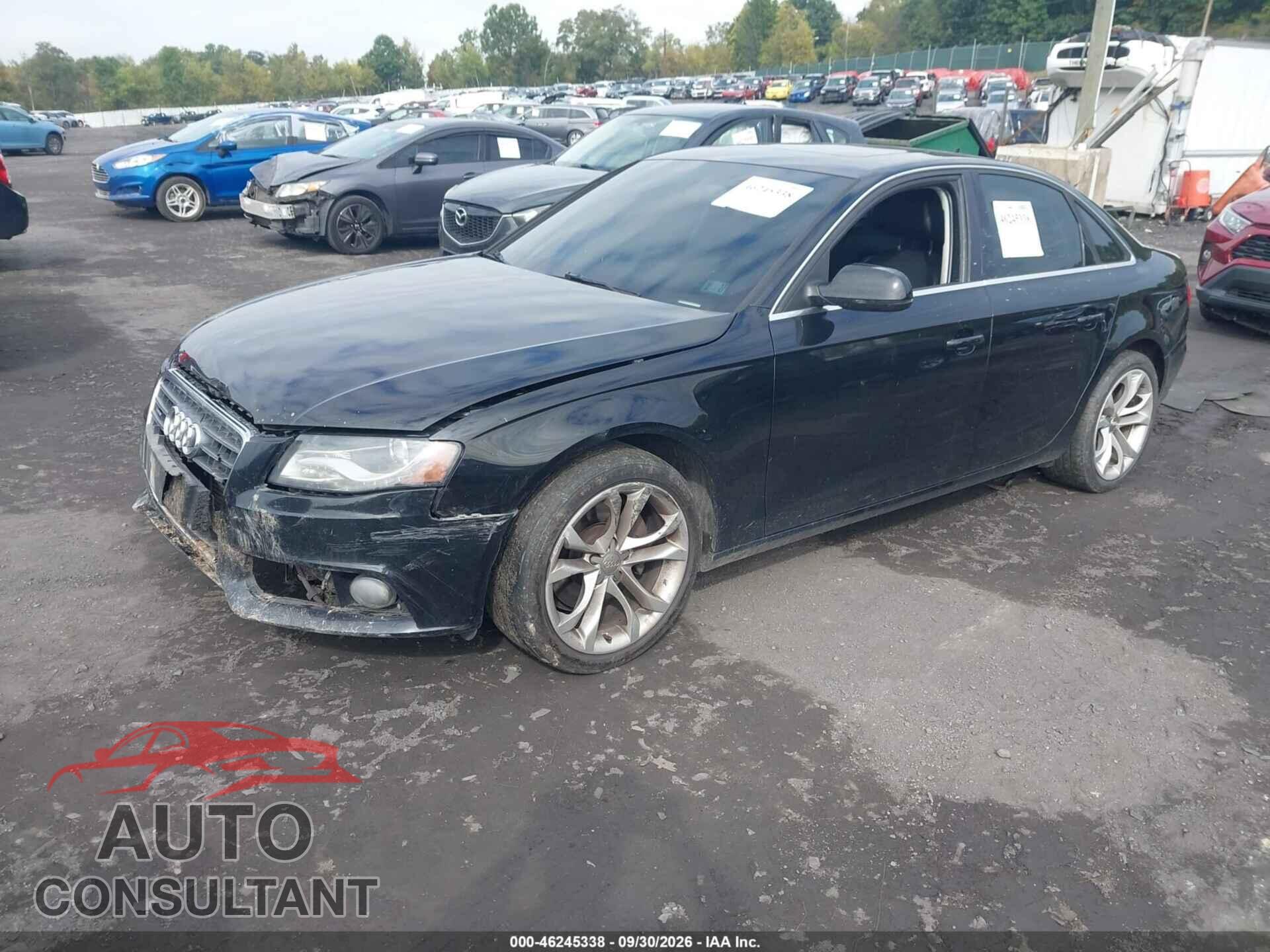 AUDI A4 2012 - WAUDFAFL1CN002237