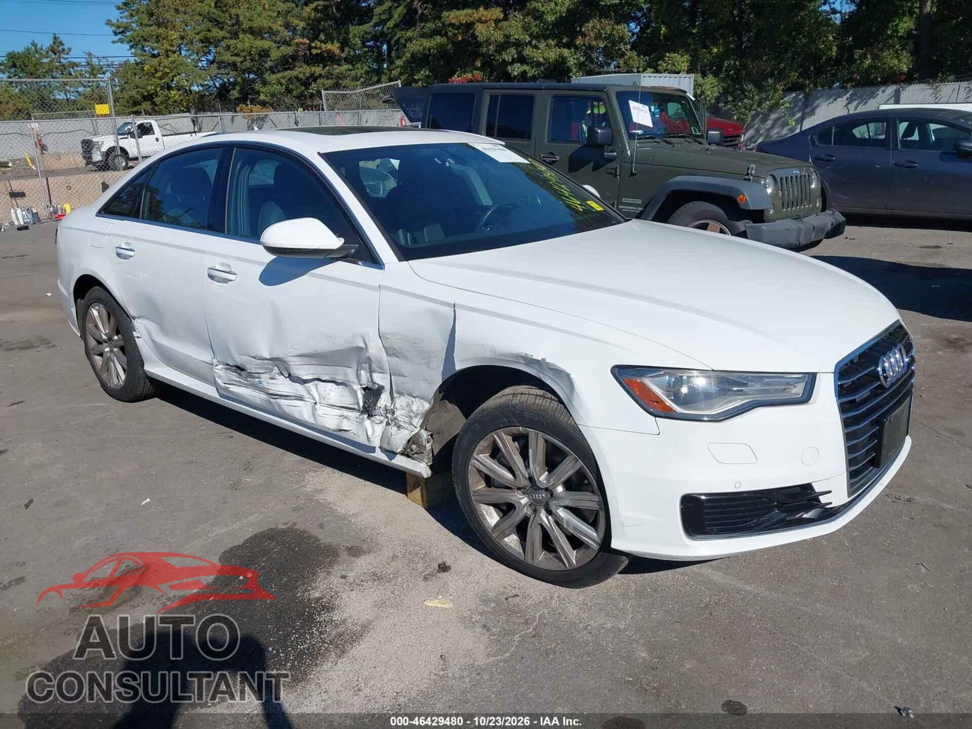 AUDI A6 2016 - WAUGFAFCXGN014499