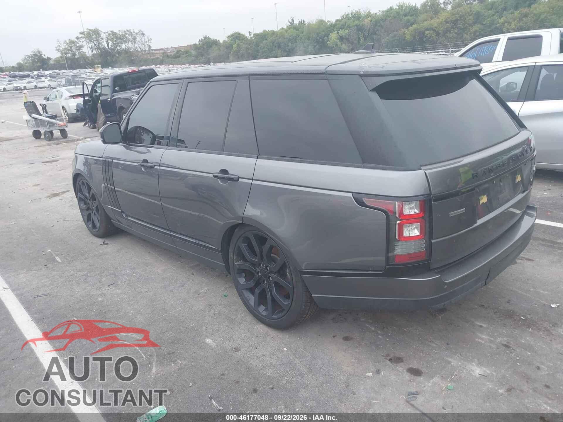 LAND ROVER RANGE ROVER 2016 - SALGS2EF9GA266762