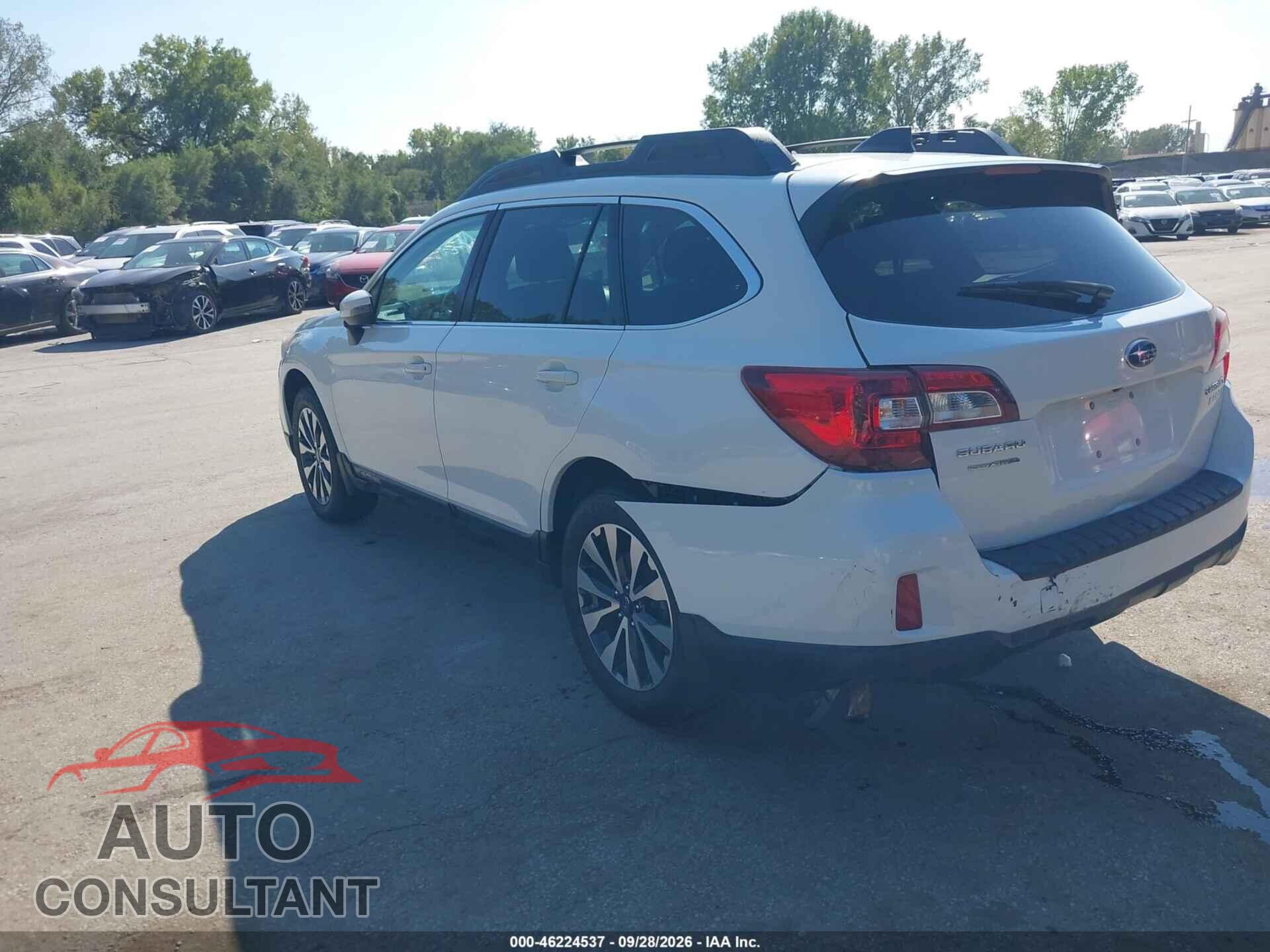 SUBARU OUTBACK 2017 - 4S4BSAKC8H3369436
