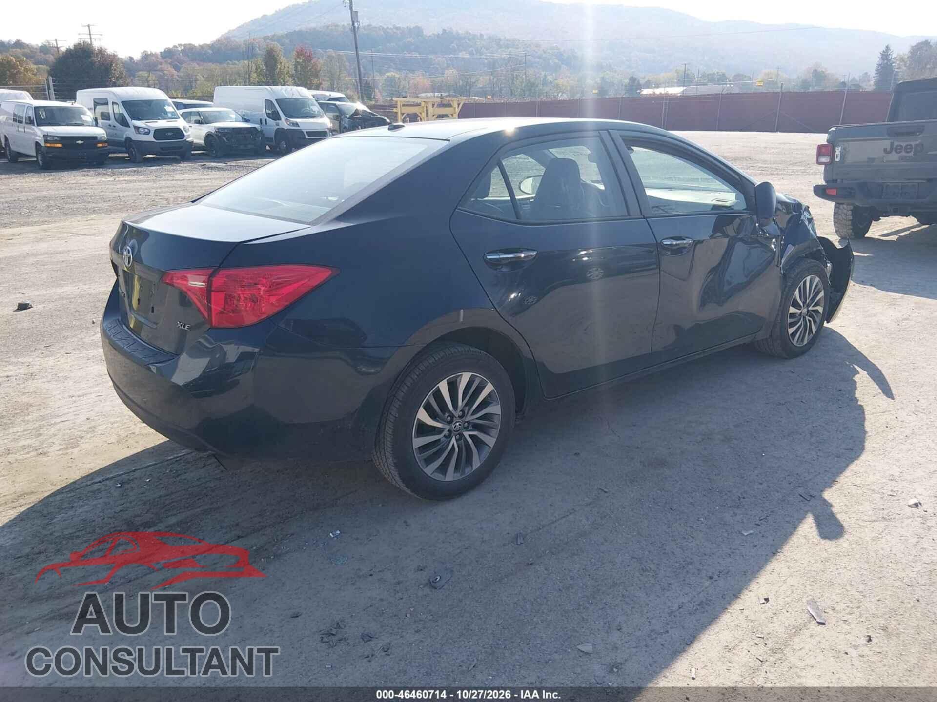 TOYOTA COROLLA 2017 - 2T1BURHEXHC826437