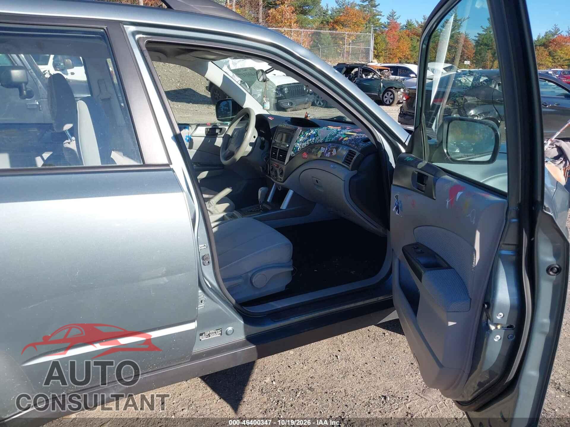 SUBARU FORESTER 2012 - JF2SHABC7CH426788
