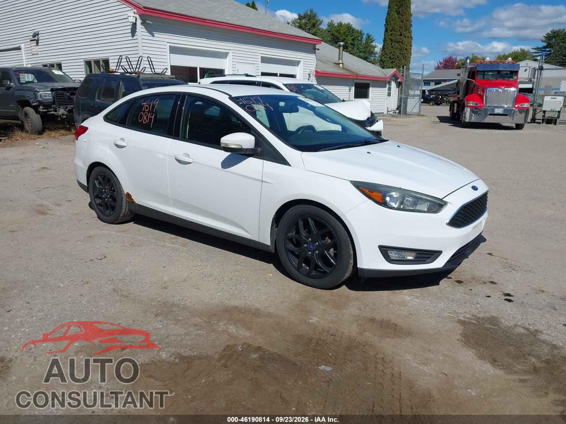 FORD FOCUS 2016 - 1FADP3F29GL330189