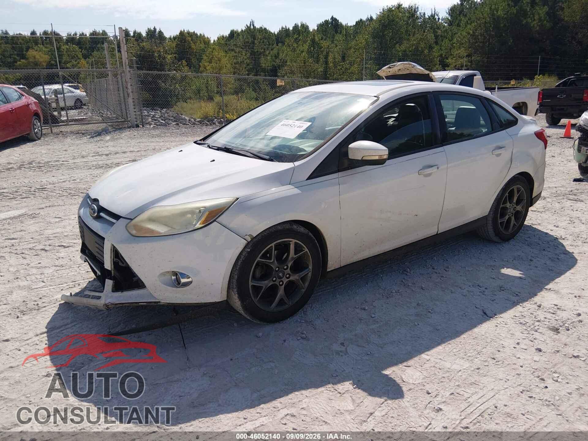 FORD FOCUS 2013 - 1FADP3F22DL237140