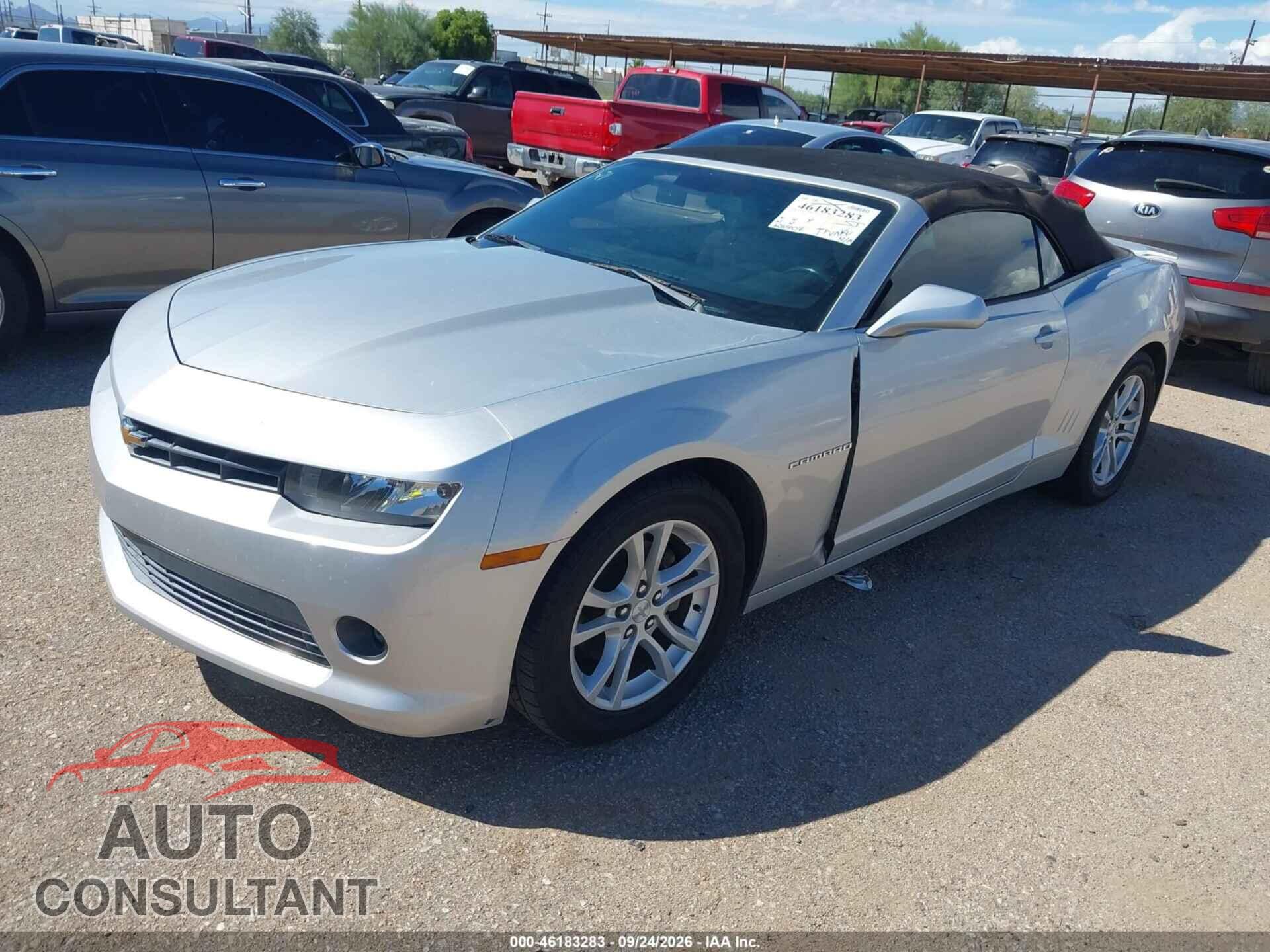 CHEVROLET CAMARO 2015 - 2G1FD3D36F9280275