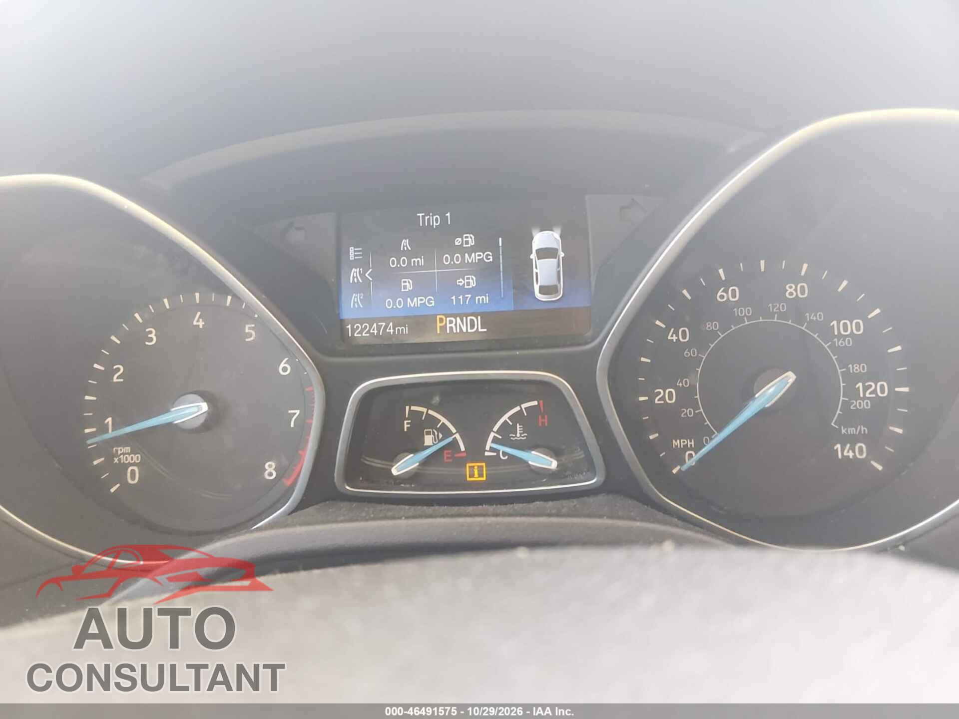 FORD FOCUS 2016 - 1FADP3E2XGL403815