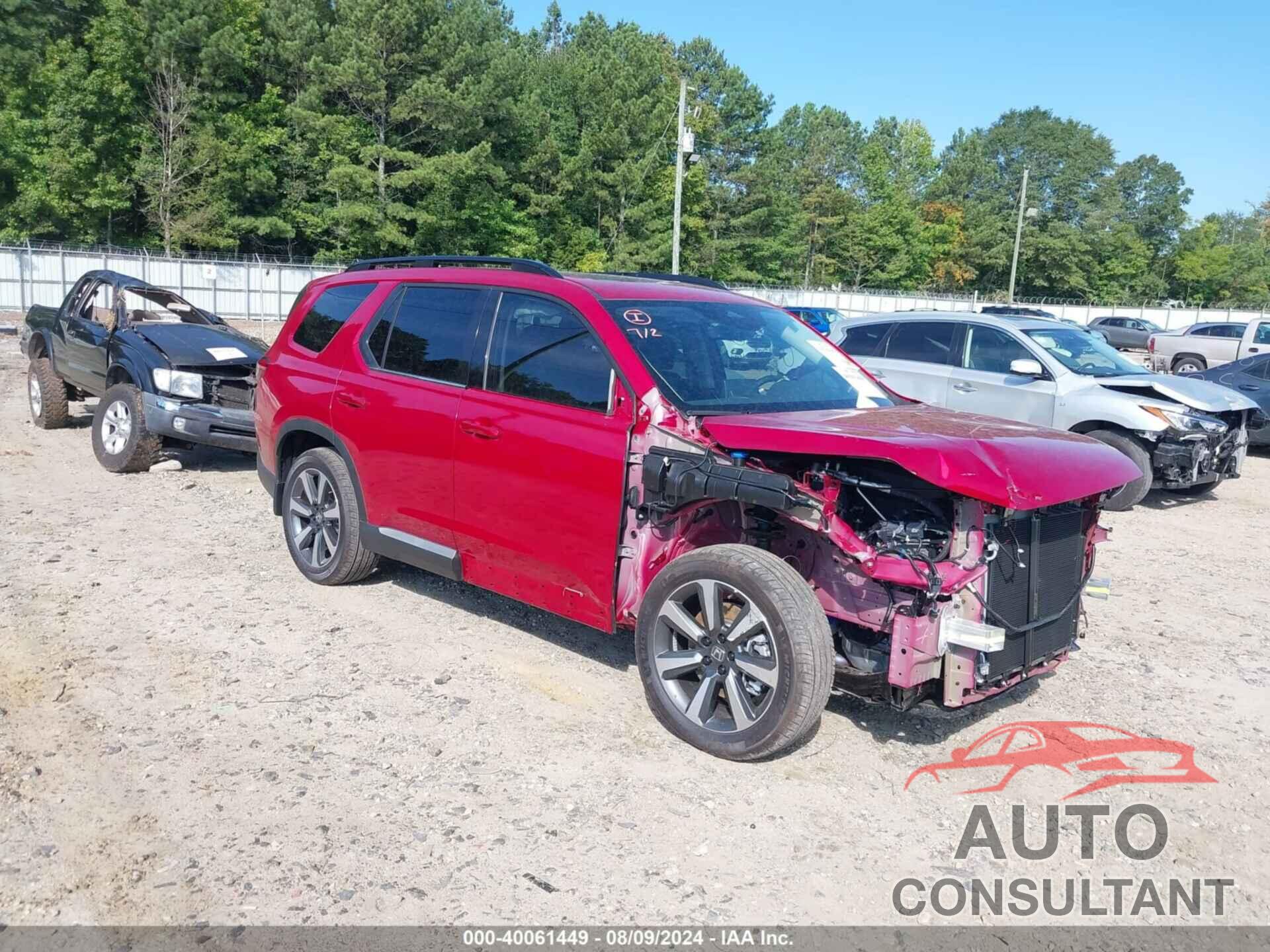 HONDA PILOT 2025 - 5FNYG2H7XSB001592