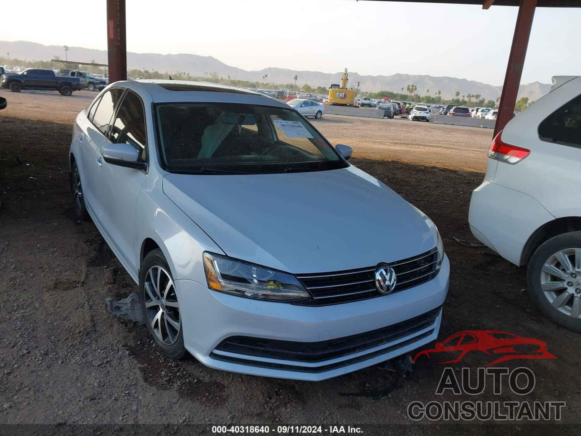 VOLKSWAGEN JETTA 2017 - 3VWDB7AJ9HM358988