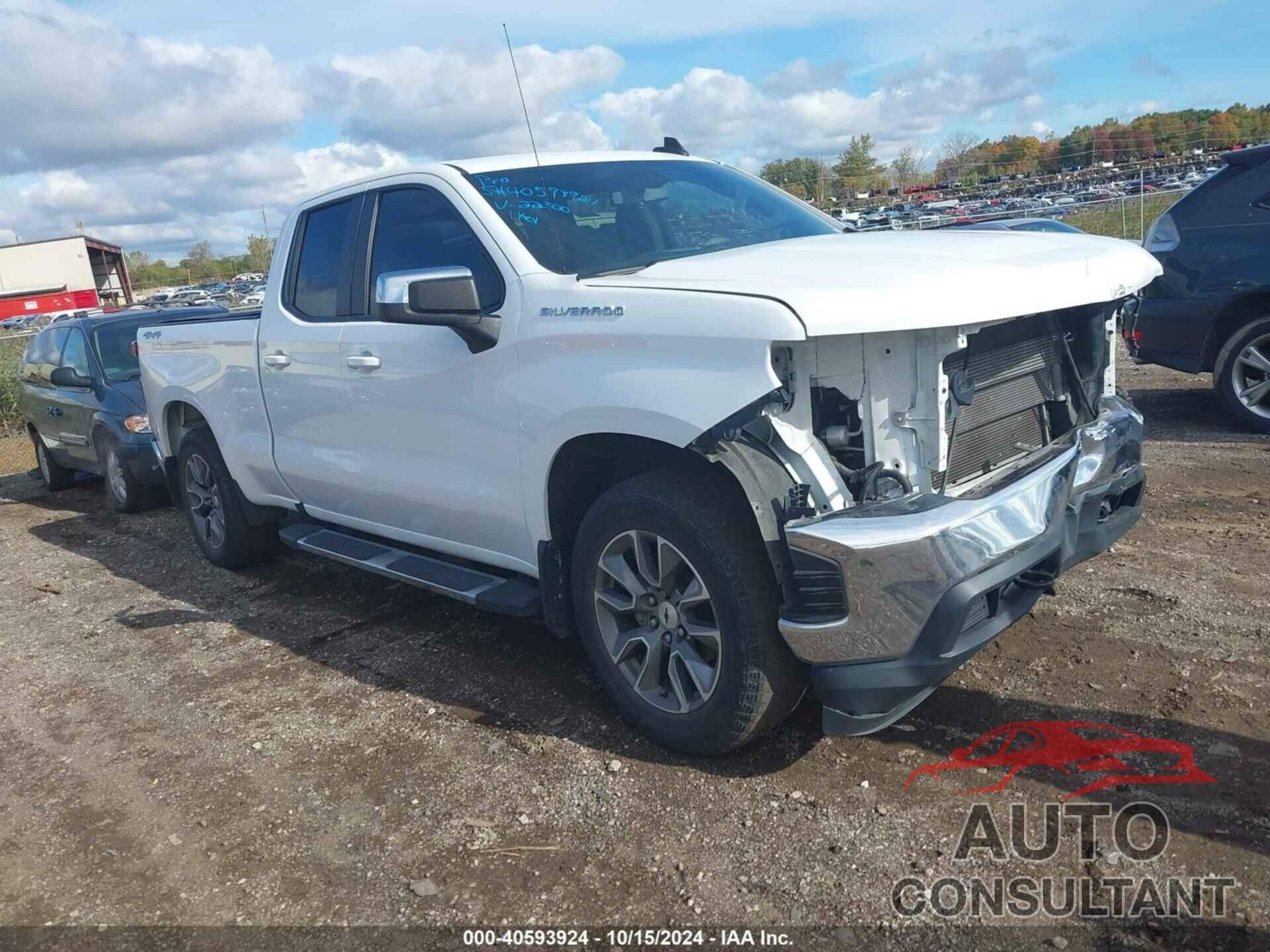 CHEVROLET SILVERADO 1500 2019 - 1GCRYDED4KZ223000