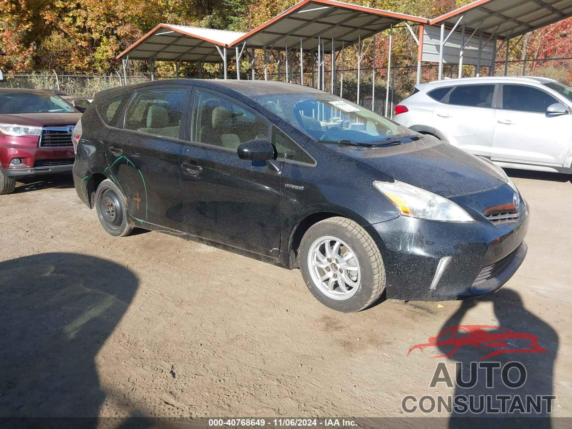 TOYOTA PRIUS V 2013 - JTDZN3EU0D3188996