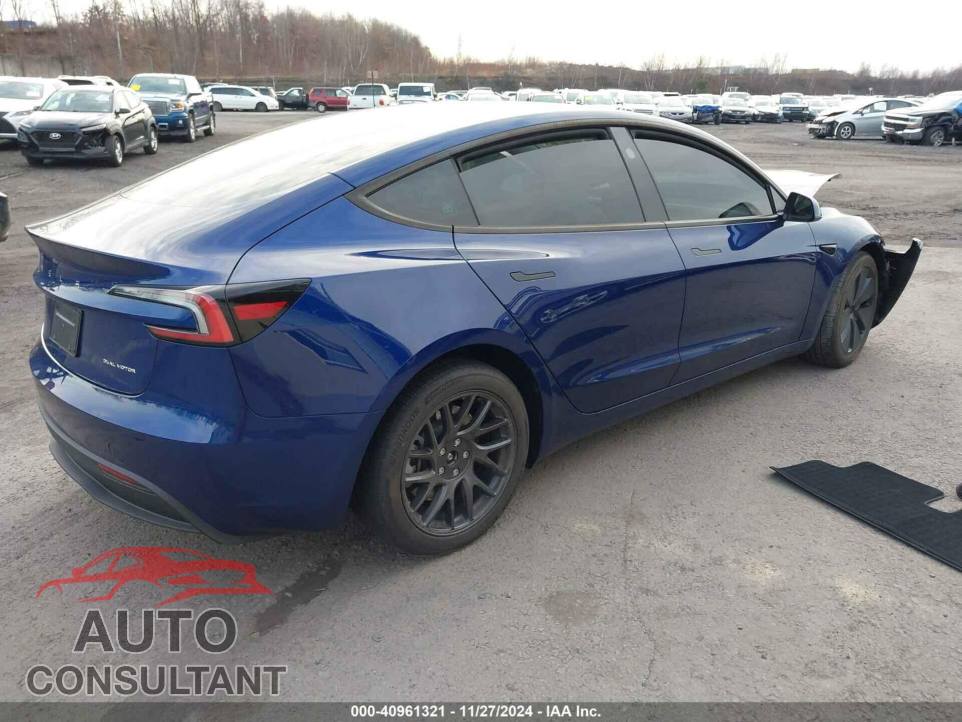TESLA MODEL 3 2024 - 5YJ3E1EBXRF807848
