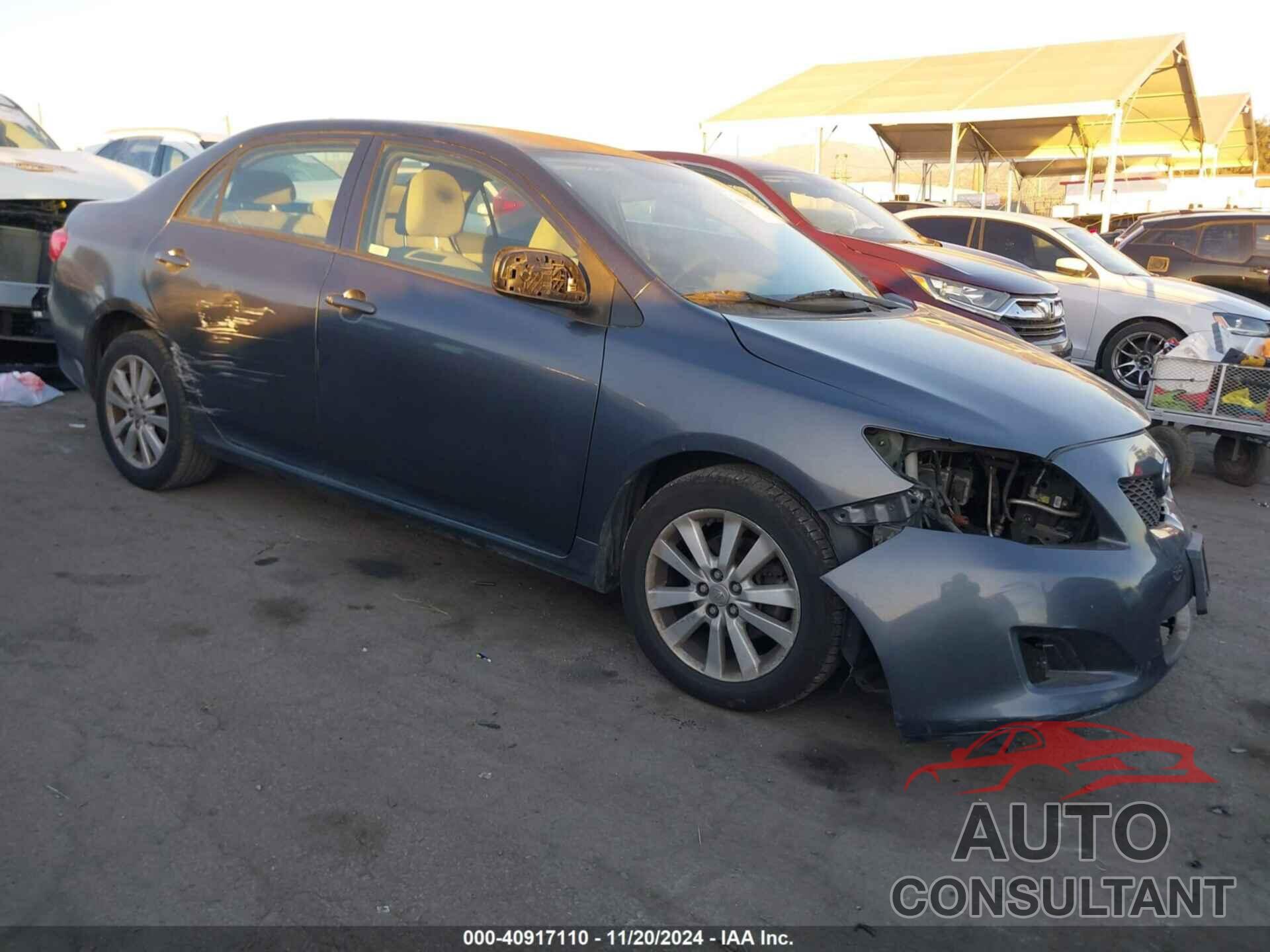 TOYOTA COROLLA 2009 - 1NXBU40E29Z072917