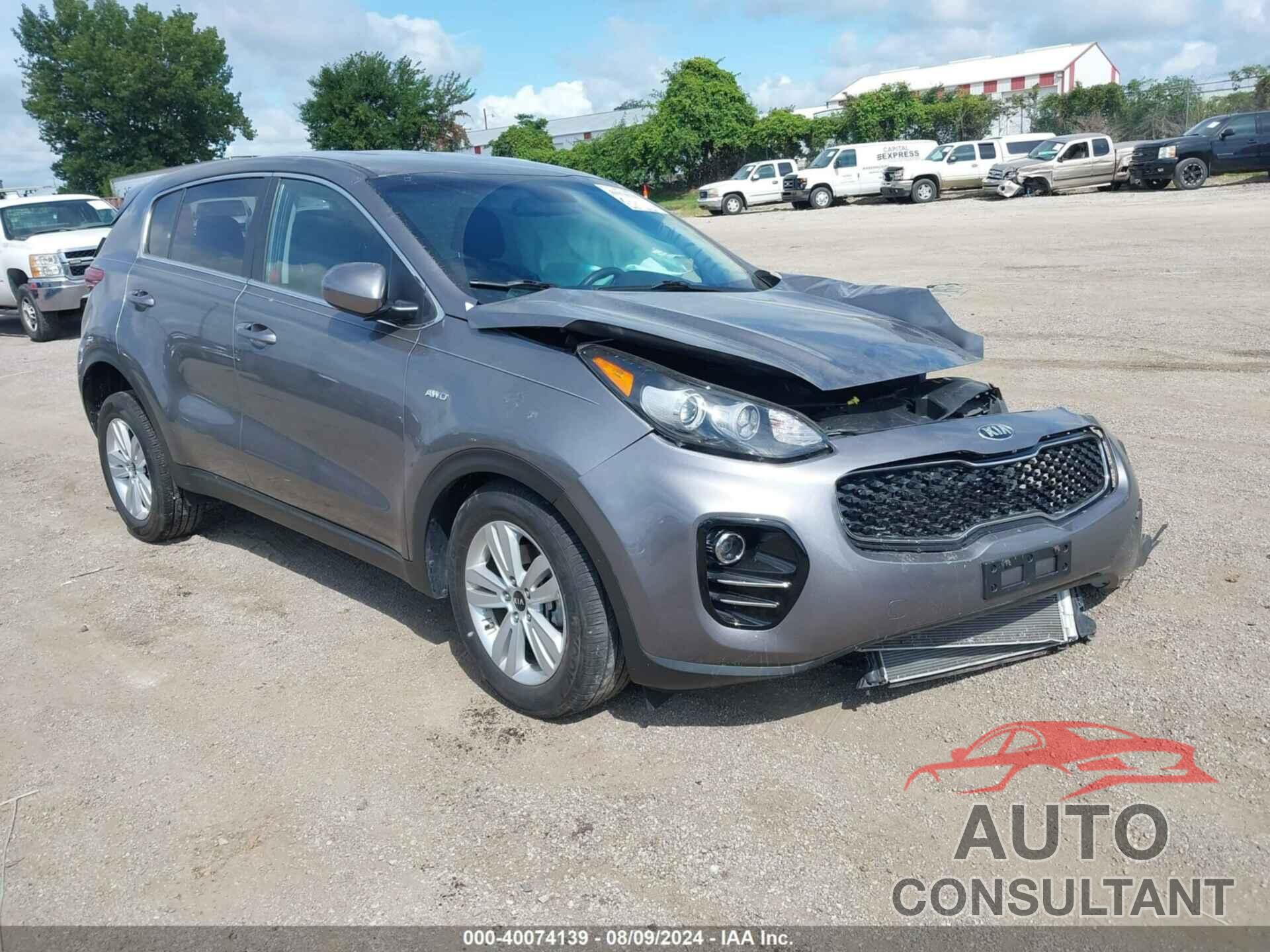 KIA SPORTAGE 2018 - KNDPMCAC2J7303593