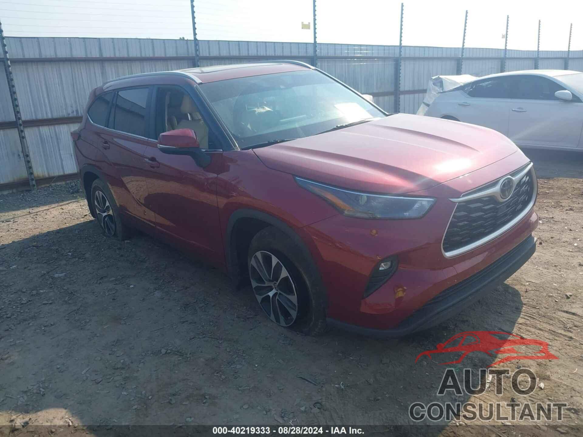 TOYOTA HIGHLANDER 2023 - 5TDKDRAH6PS002588