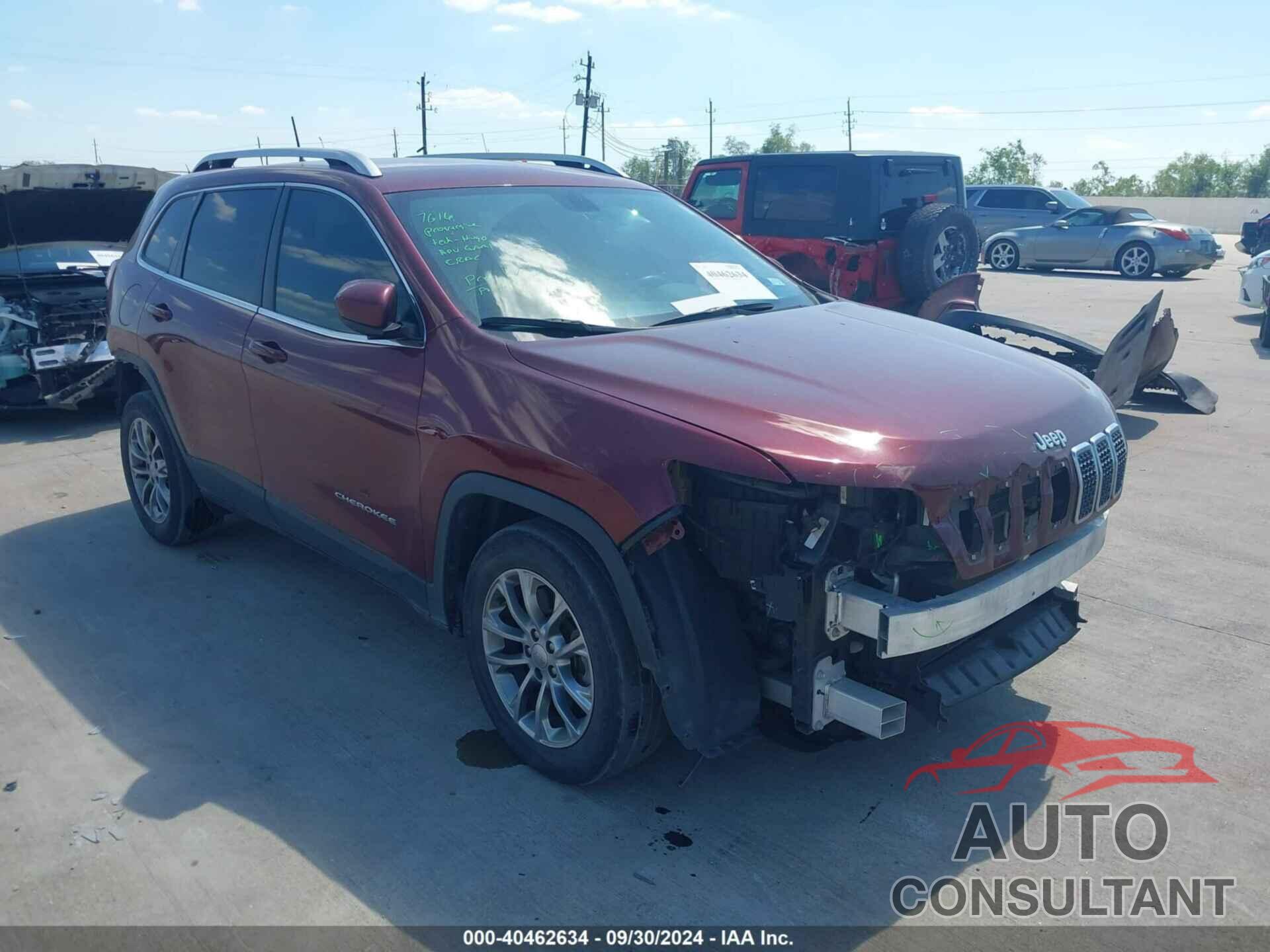 JEEP CHEROKEE 2019 - 1C4PJLLB7KD226526