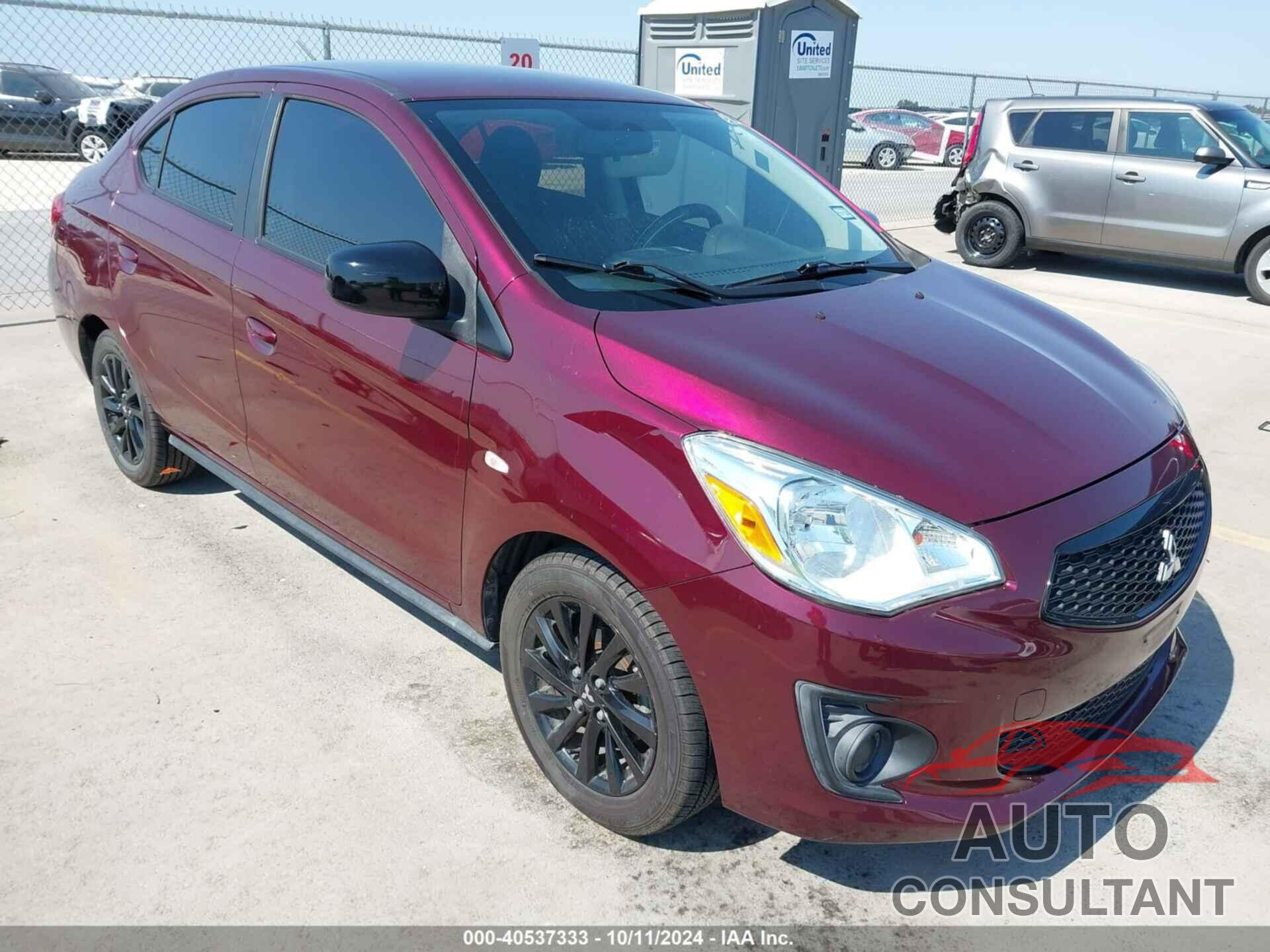 MITSUBISHI MIRAGE G4 2020 - ML32F4FJXLHF02170