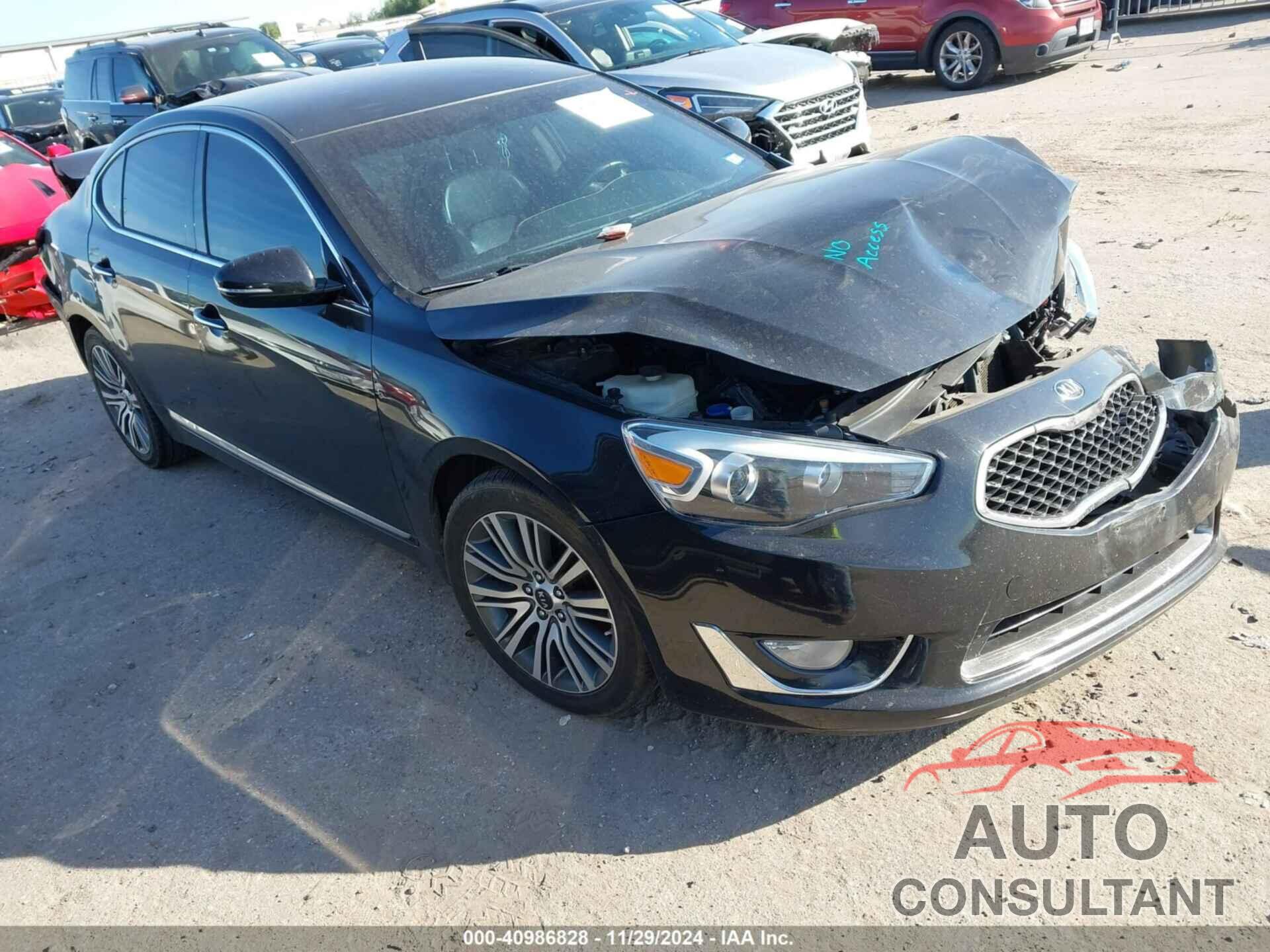KIA CADENZA 2015 - KNALN4D79F5171562