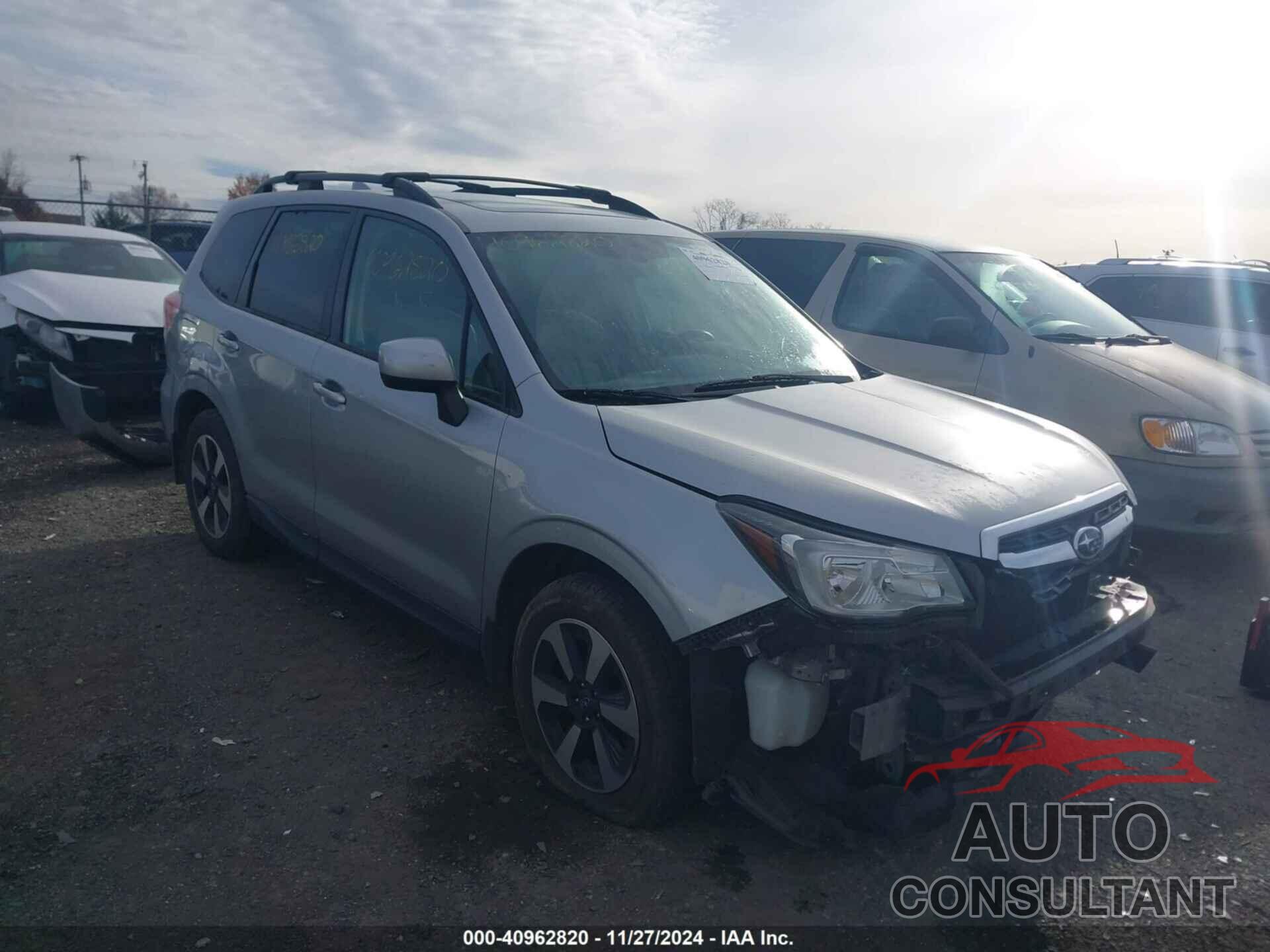 SUBARU FORESTER 2018 - JF2SJAEC7JH454491