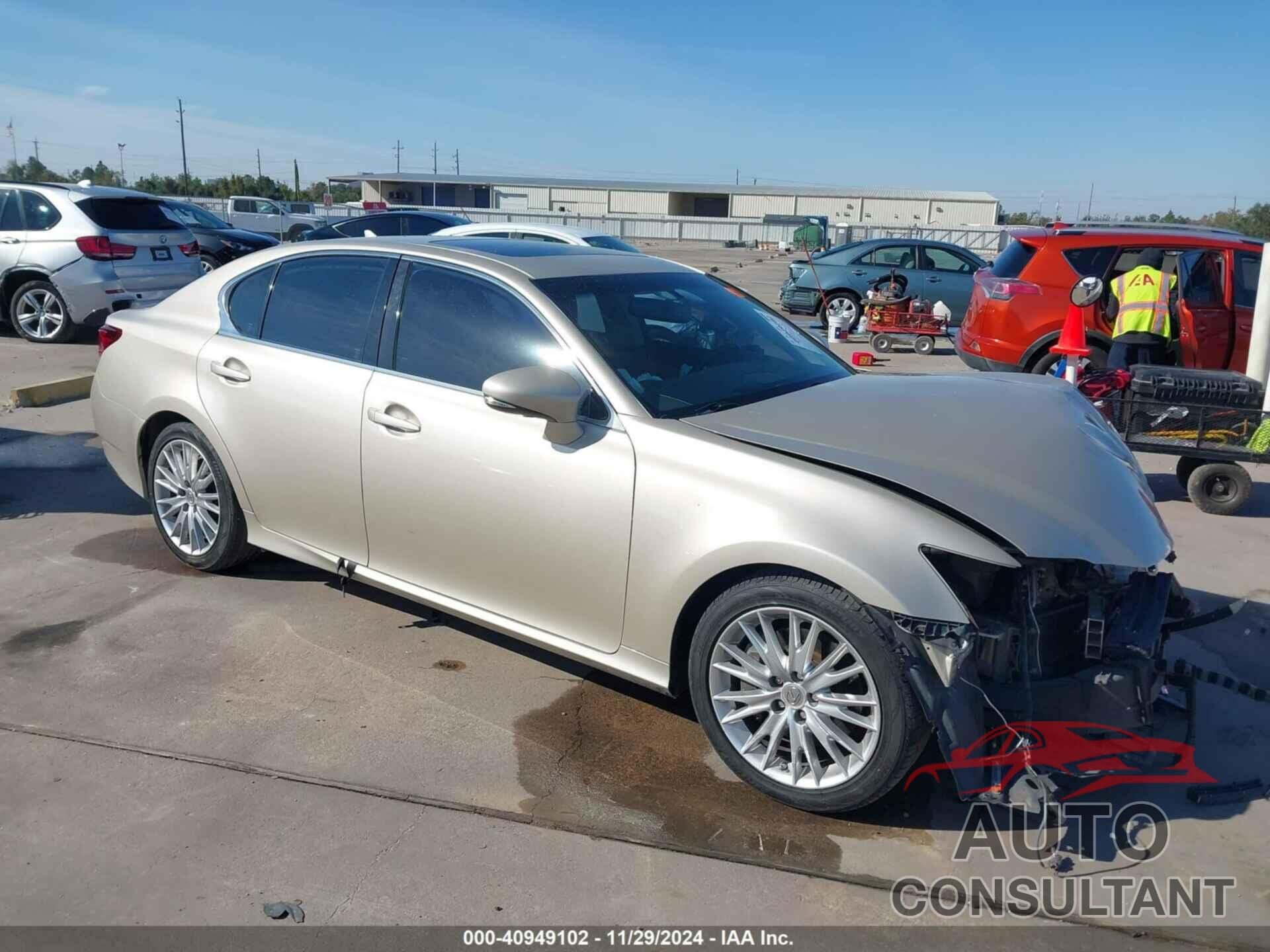 LEXUS GS 350 2013 - JTHBE1BLXD5015040