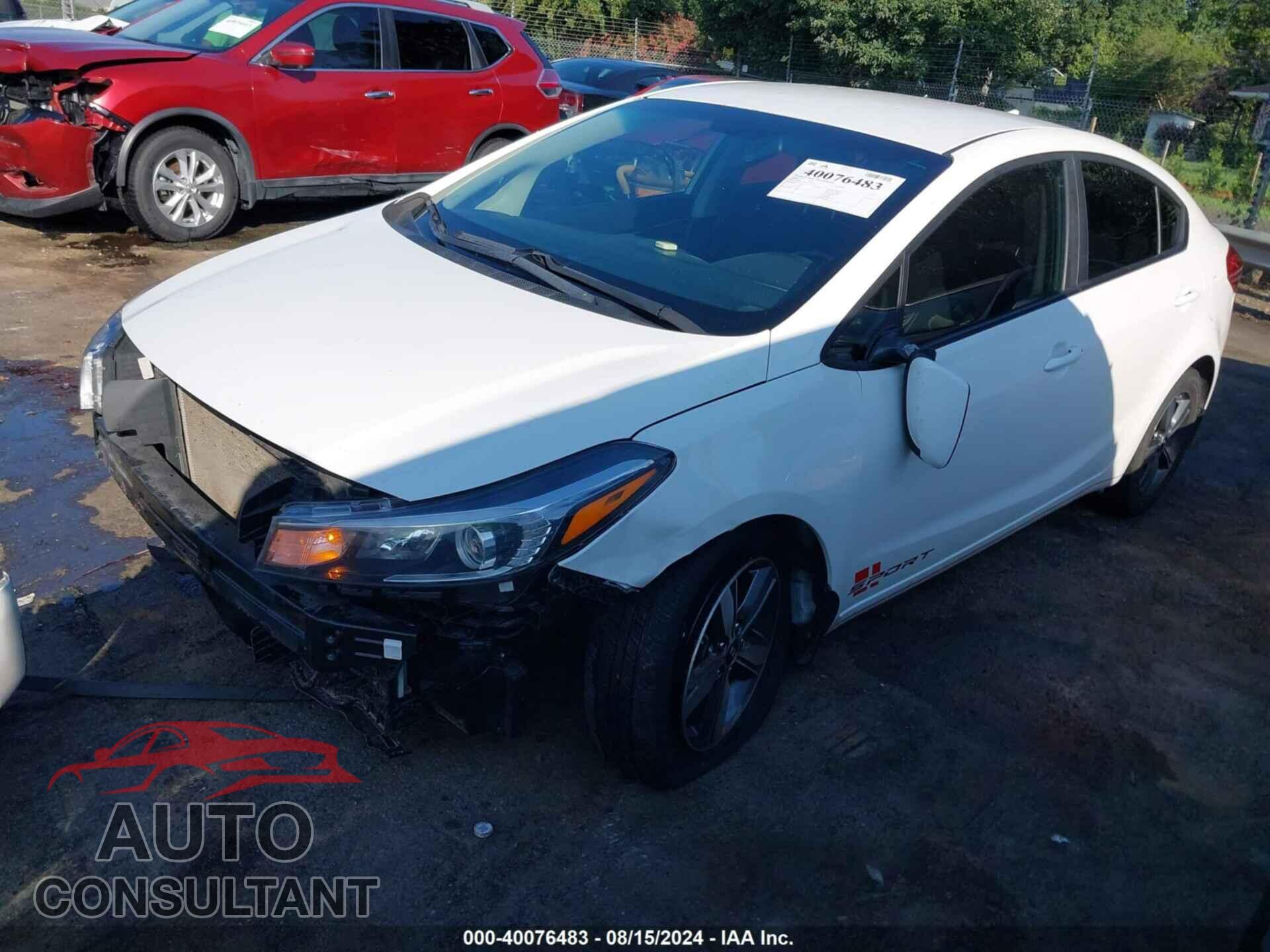 KIA FORTE 2018 - 3KPFL4A70JE283318