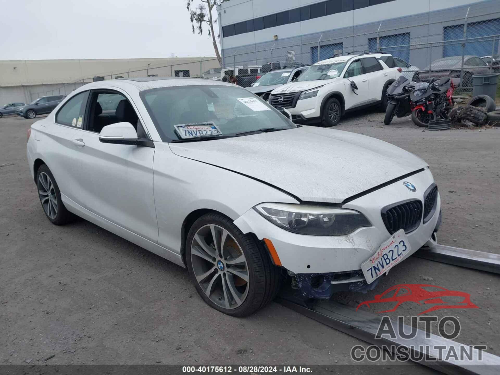 BMW 228I 2016 - WBA1F9C55GV545605