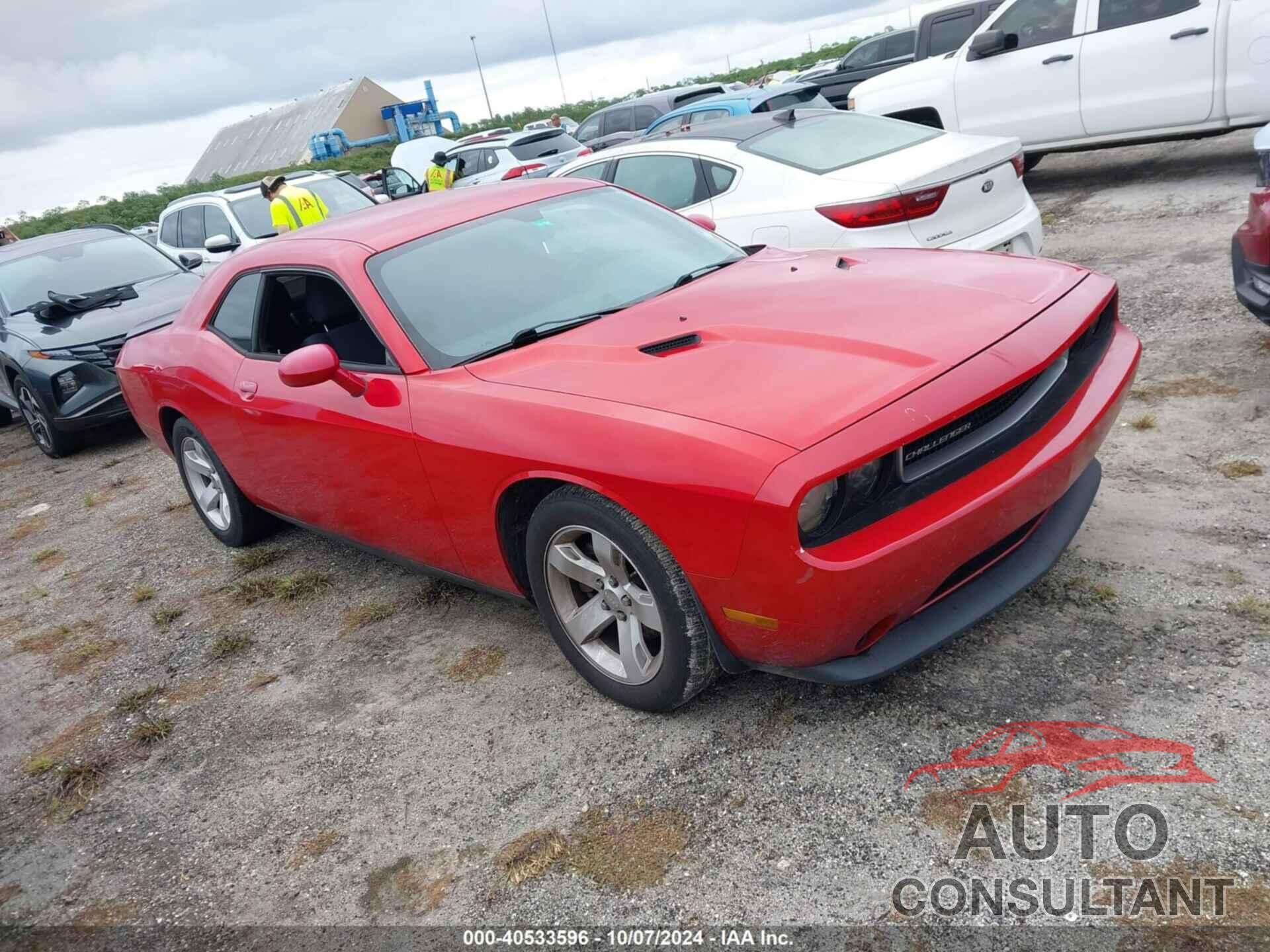 DODGE CHALLENGER 2012 - 2C3CDYAG5CH292115