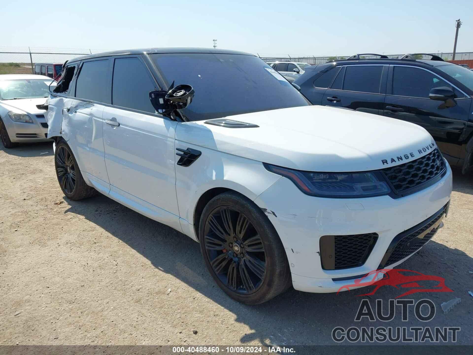 LAND ROVER RANGE ROVER SPORT 2019 - SALWV2SV8KA818310
