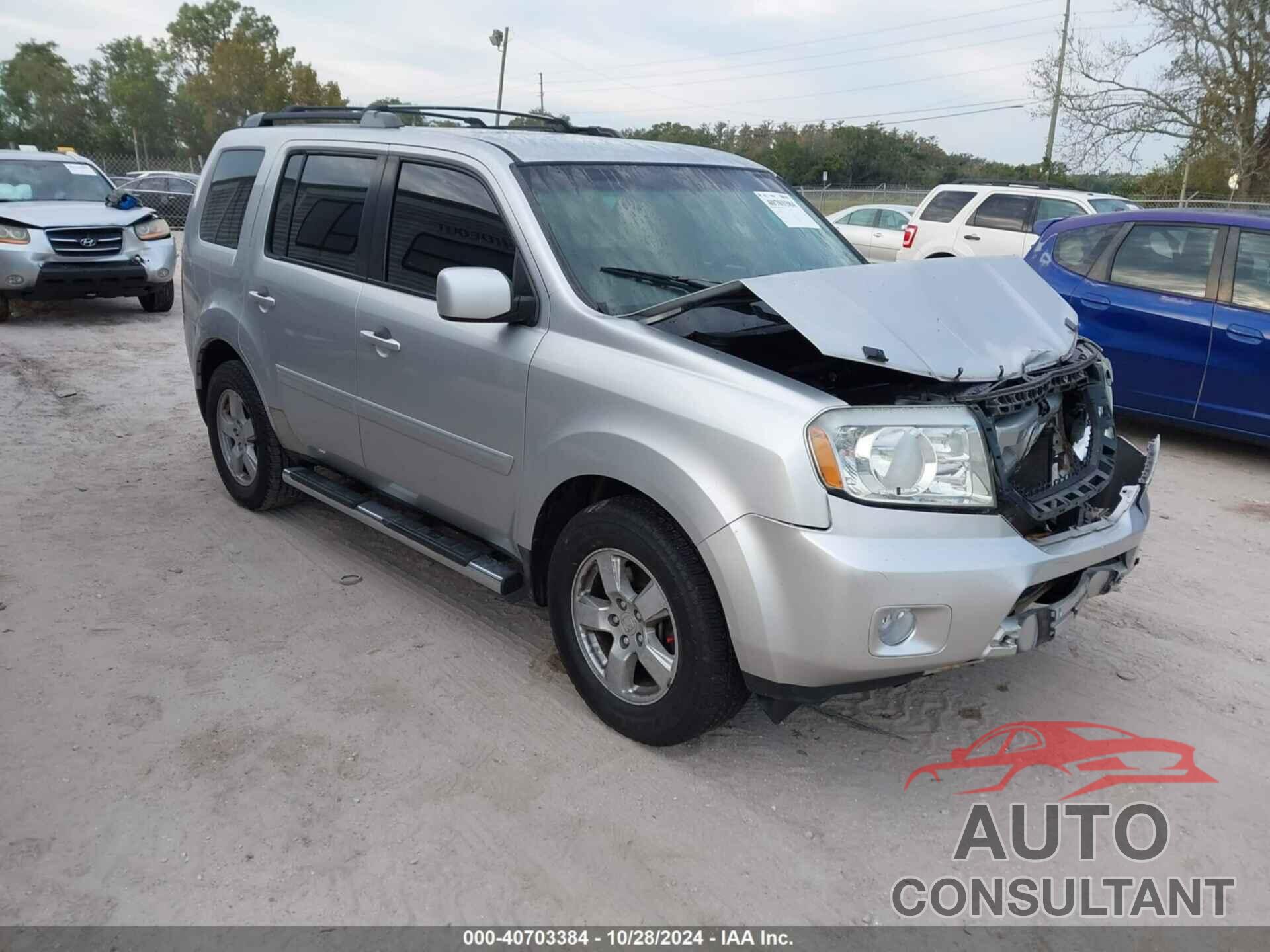 HONDA PILOT 2011 - 5FNYF3H40BB056020