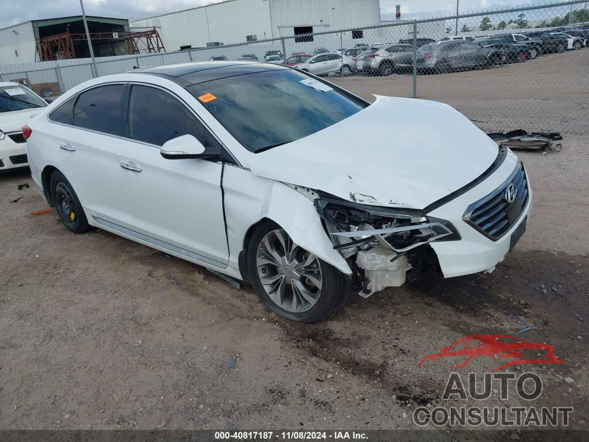 HYUNDAI SONATA 2015 - 5NPE34AB5FH139203