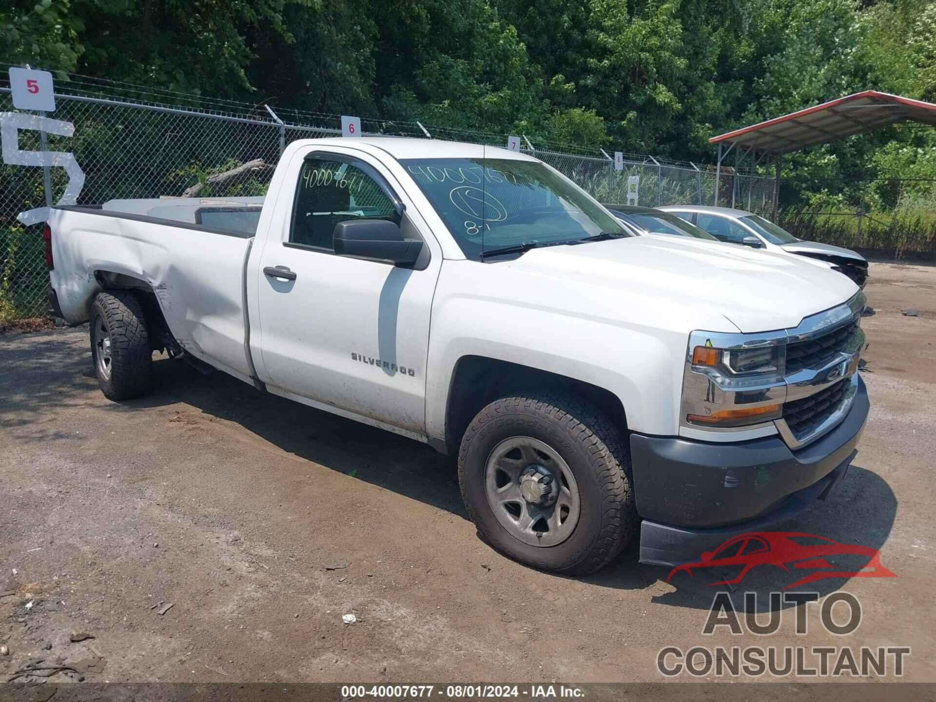 CHEVROLET SILVERADO 2018 - 1GCNCNEH5JZ375033