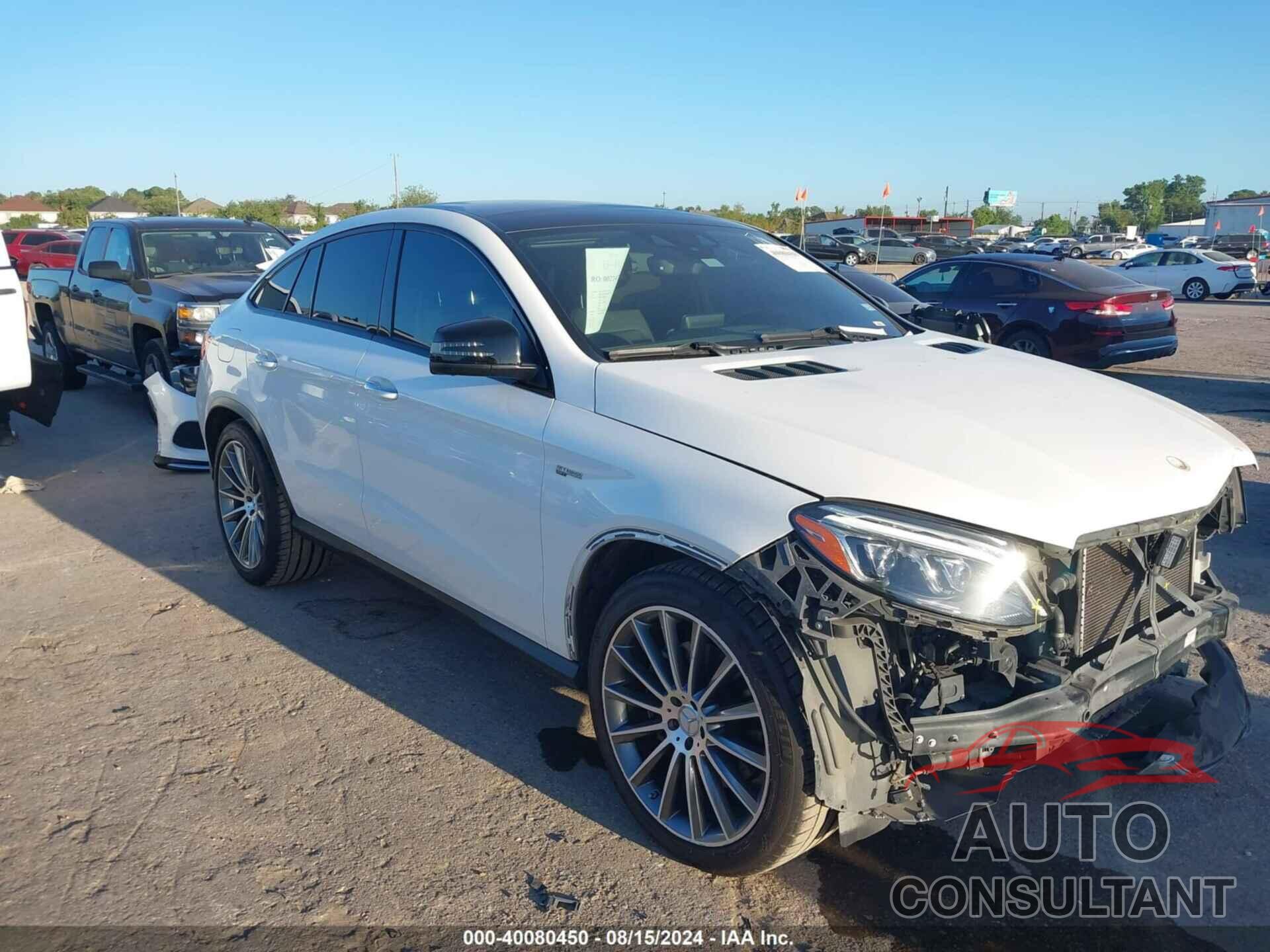 MERCEDES-BENZ AMG GLE 43 COUPE 2017 - 4JGED6EB2HA081396
