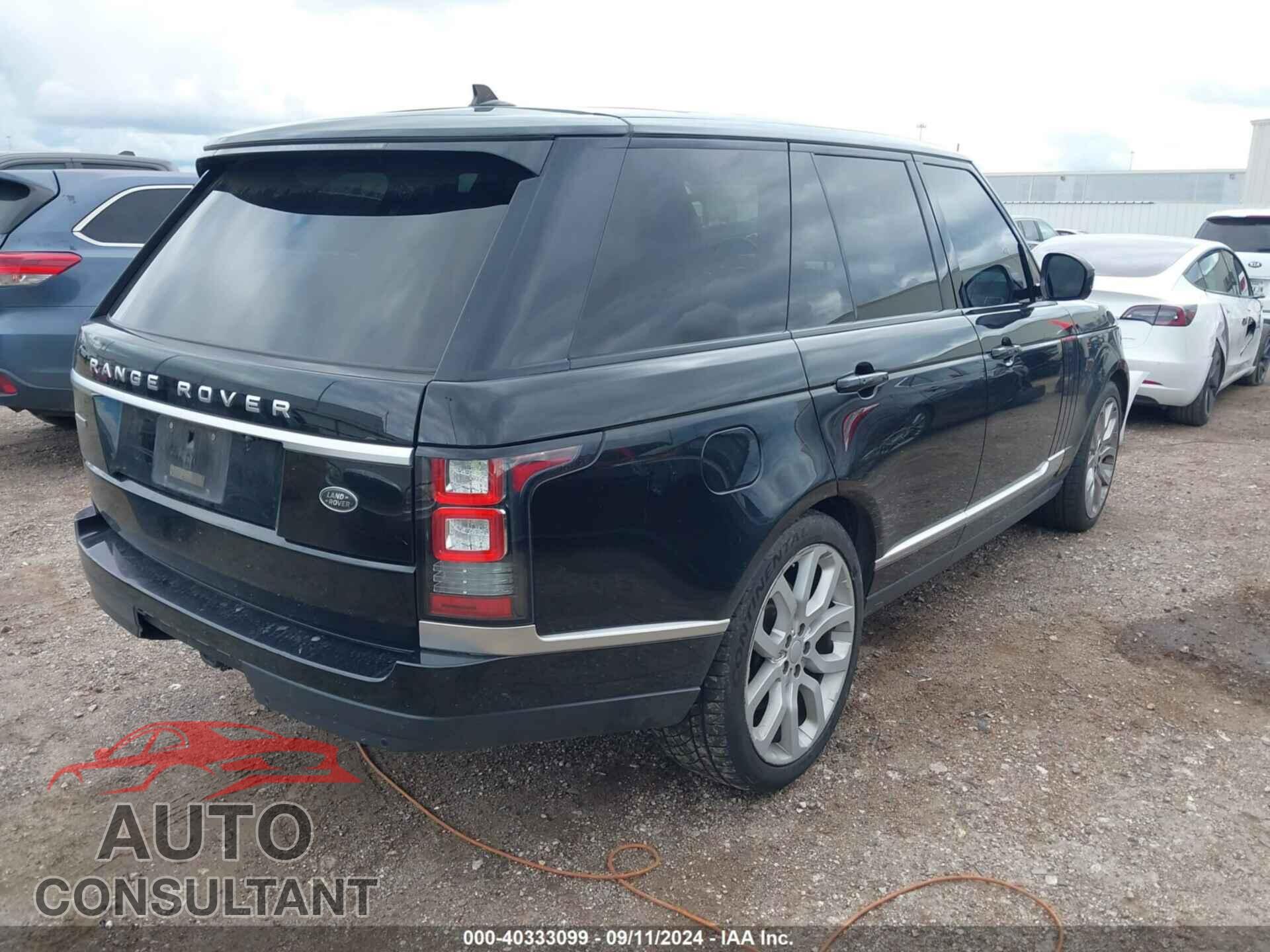 LAND ROVER RANGE ROVER 2016 - SALGS2EF6GA297645