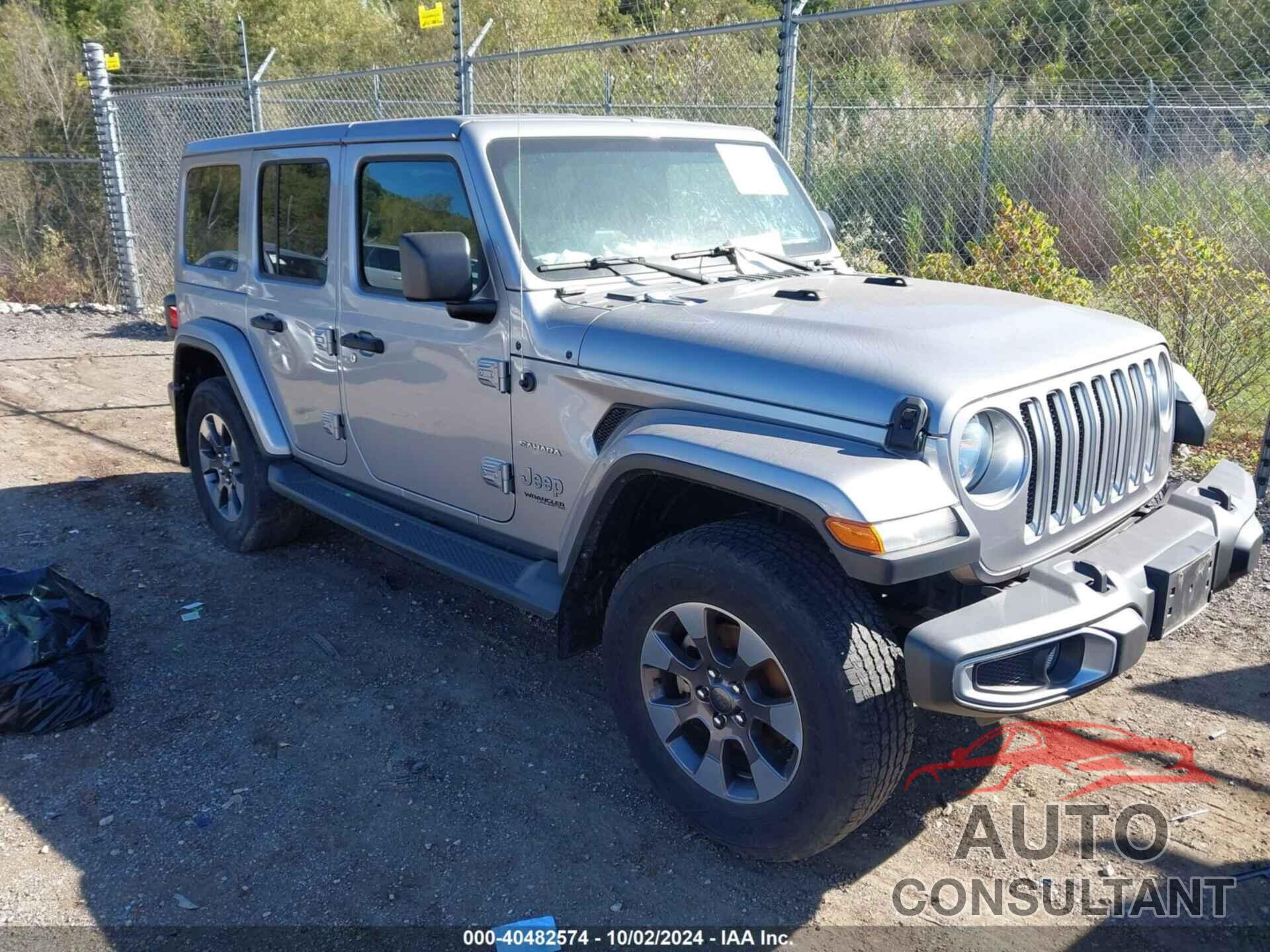JEEP WRANGLER UNLIMITED 2018 - 1C4HJXEN8JW332554