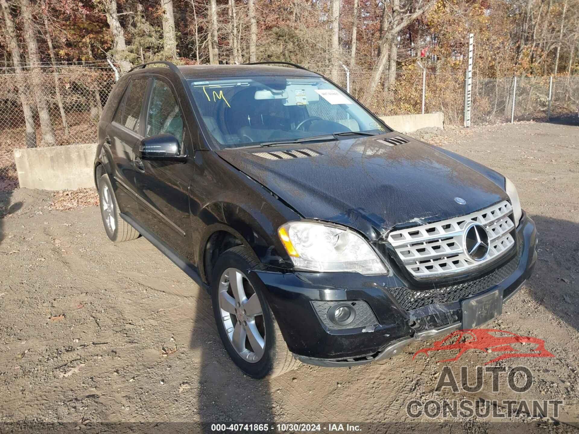 MERCEDES-BENZ ML 350 2011 - 4JGBB8GB0BA704068