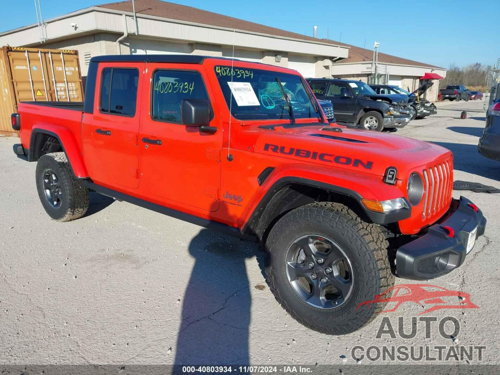 JEEP GLADIATOR 2023 - 1C6JJTBG4PL581421