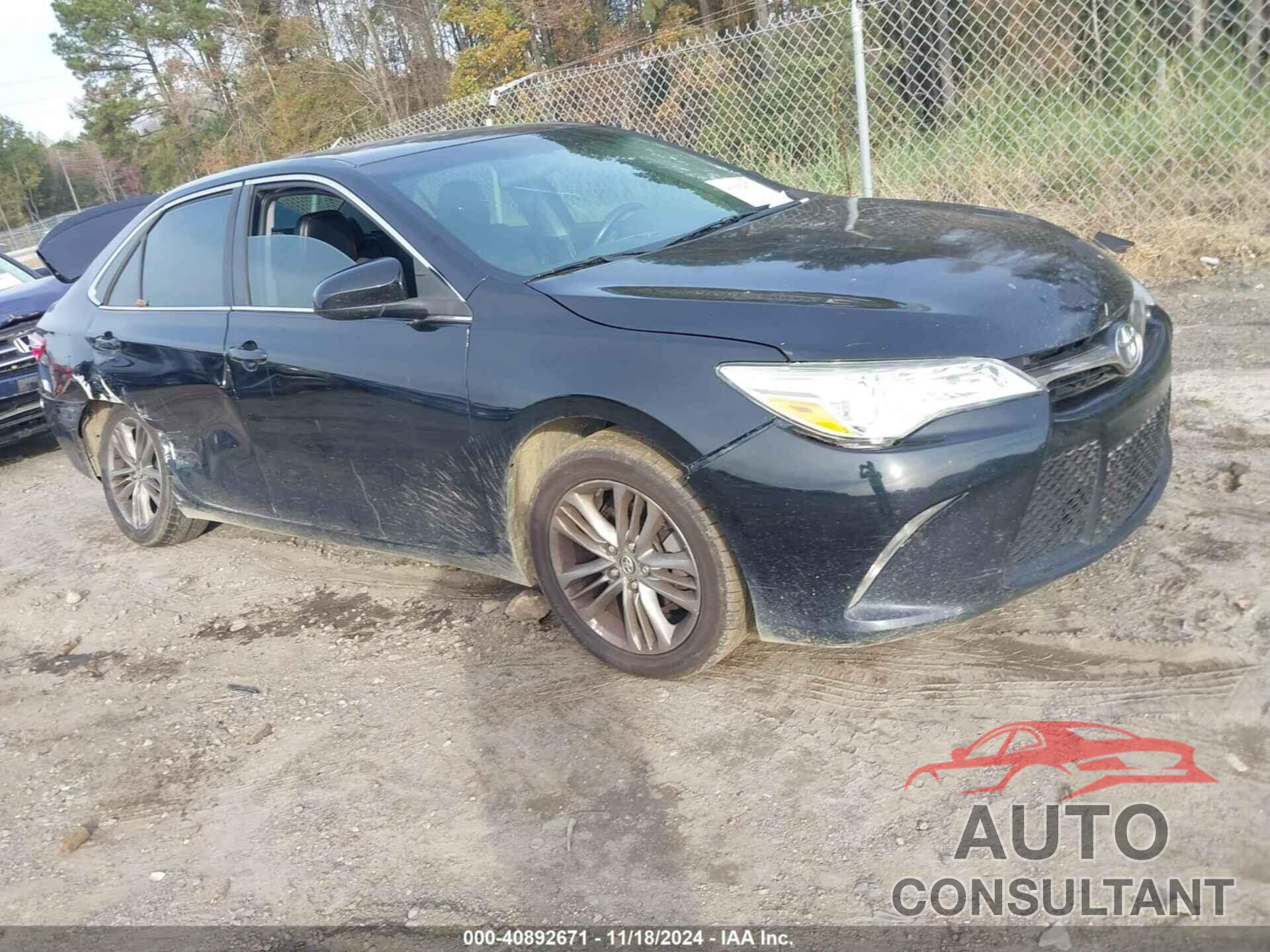 TOYOTA CAMRY 2016 - 4T1BF1FK1GU184756