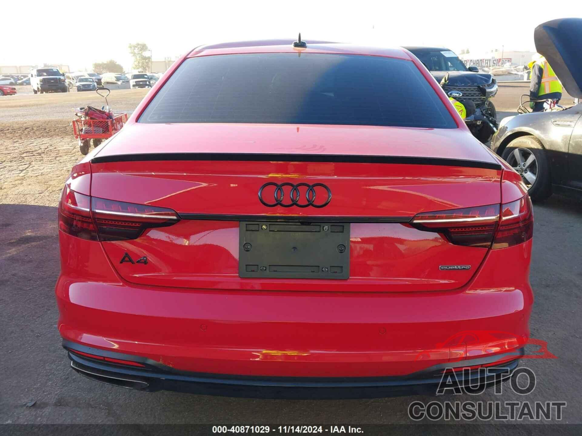 AUDI A4 2024 - WAUEAAF40RN005277