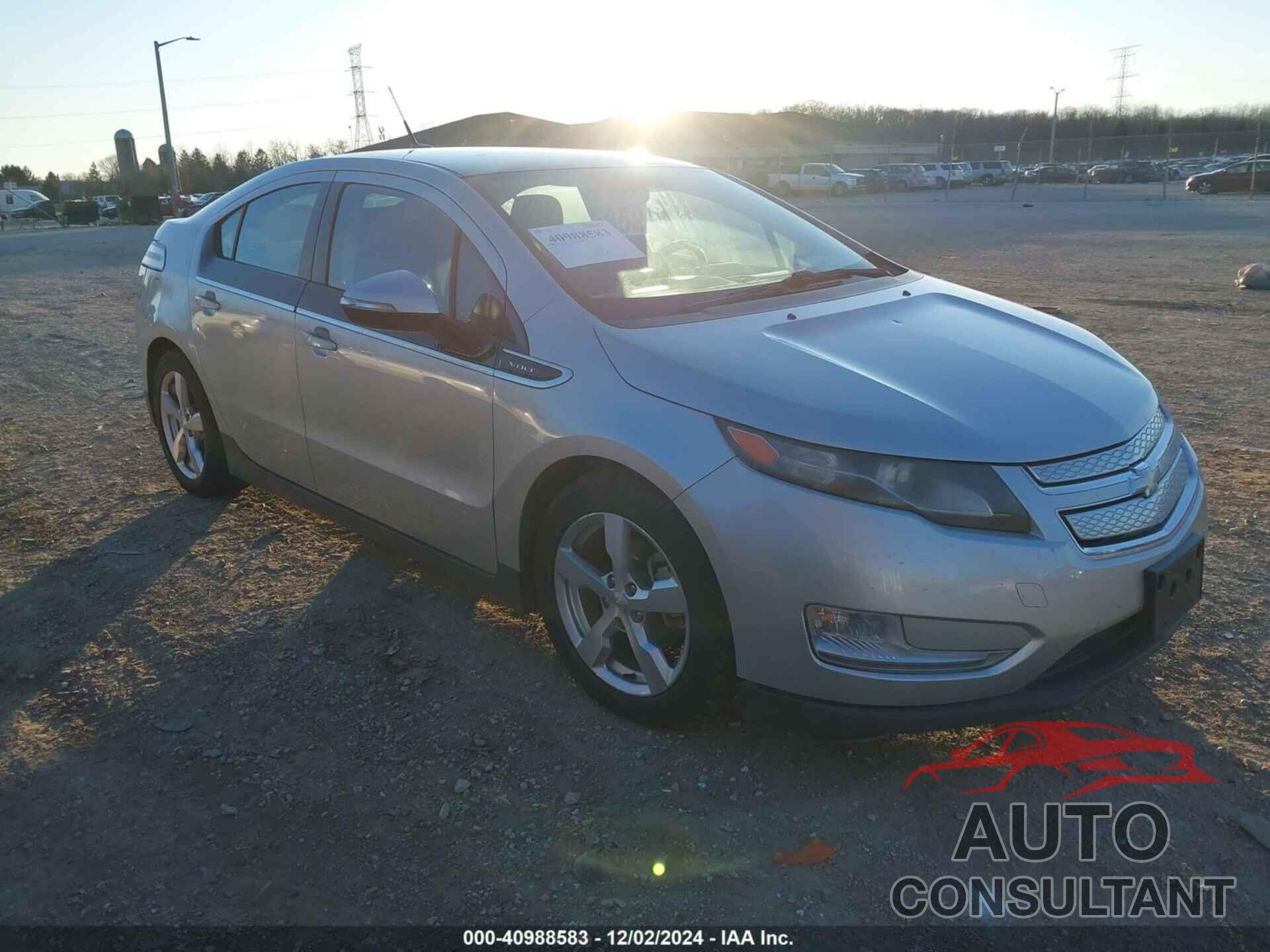 CHEVROLET VOLT 2011 - 1G1RC6E49BU101765